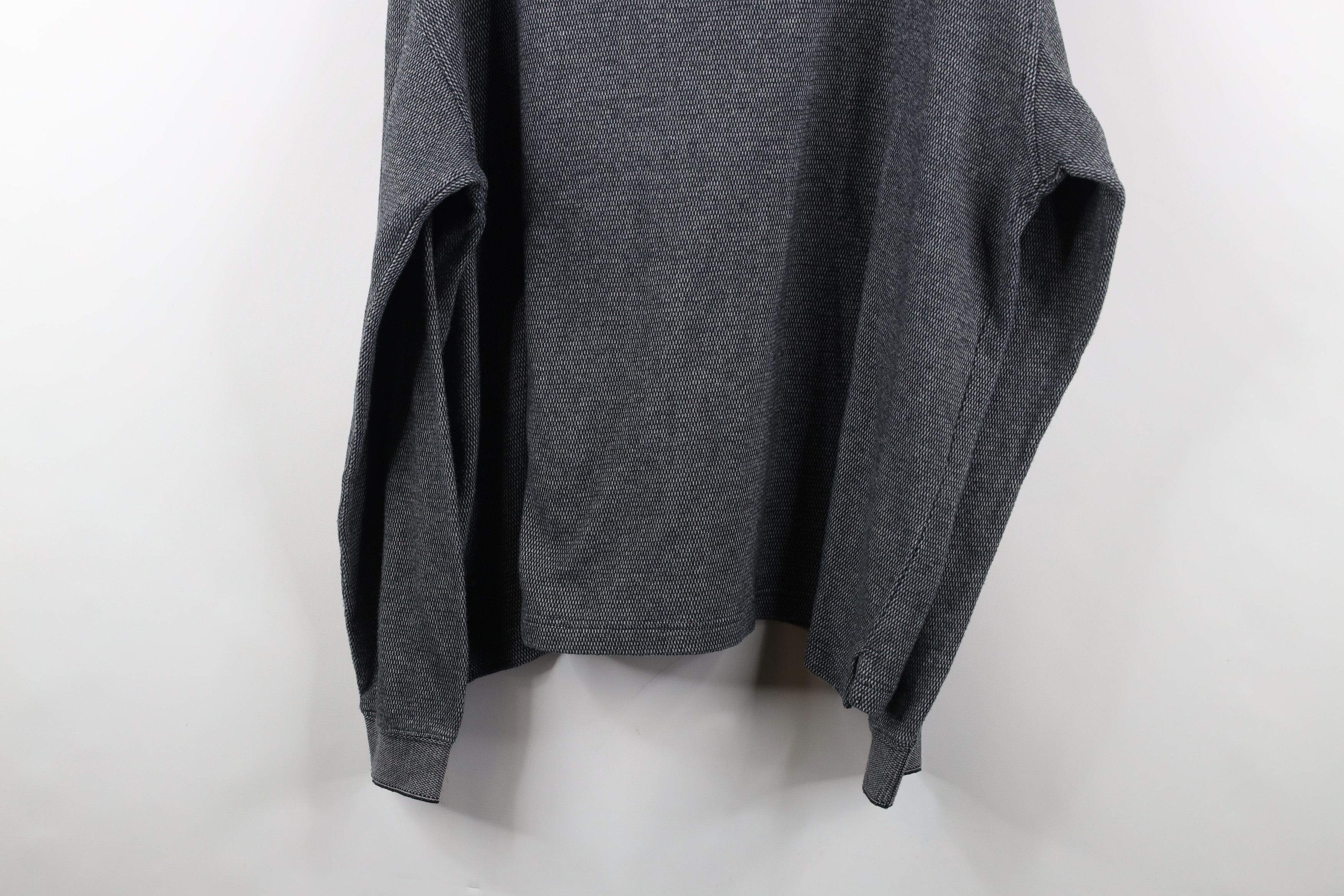 Vintage Vintage 90s Streetwear Knit Long Sleeve Rugby Polo Shirt Size US XL / EU 56 / 4 - 11 Thumbnail
