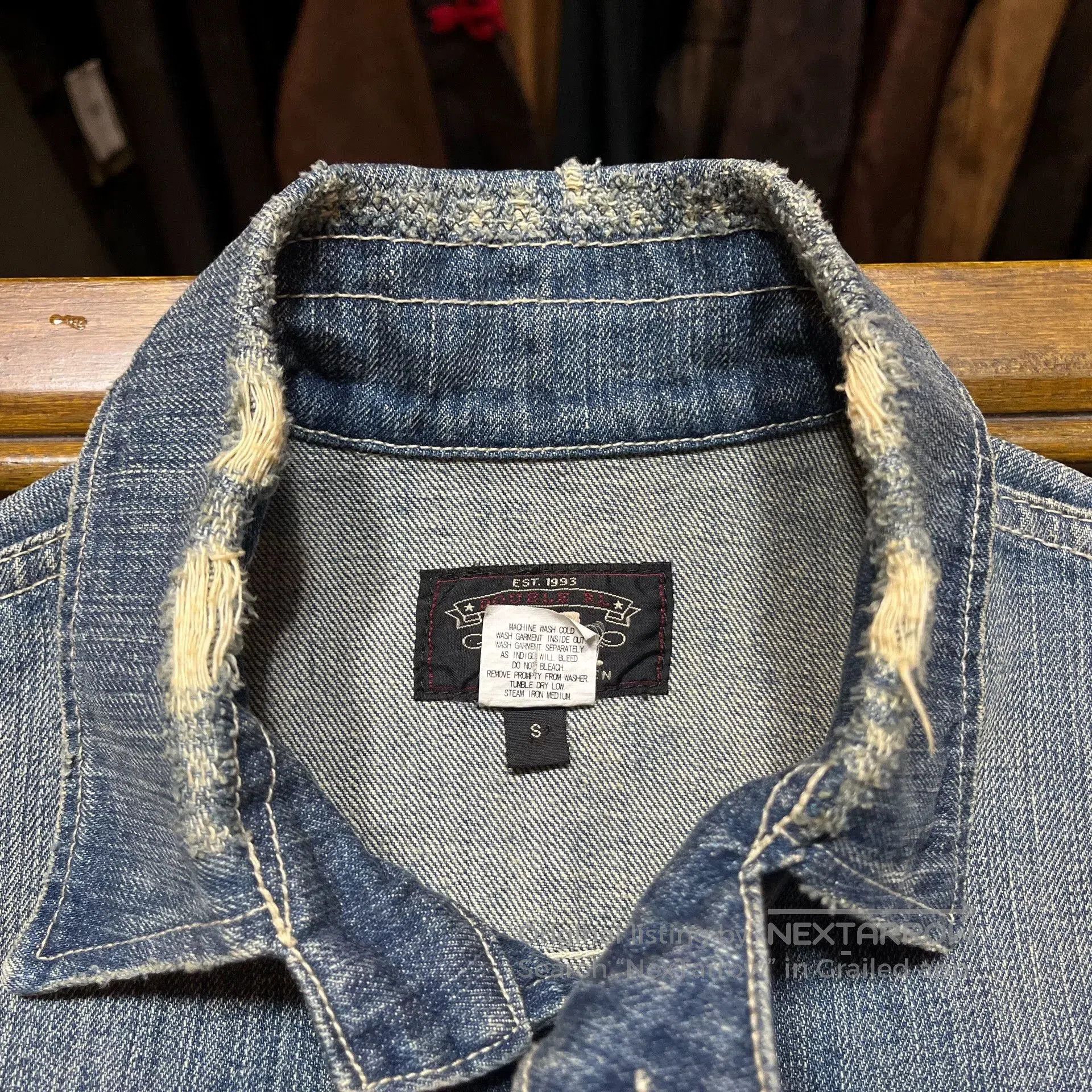 RRL Ralph Lauren Vintage RRL Denim Jacket by Ralph Lauren. Size US S / EU 44-46 / 1 - 3 Thumbnail