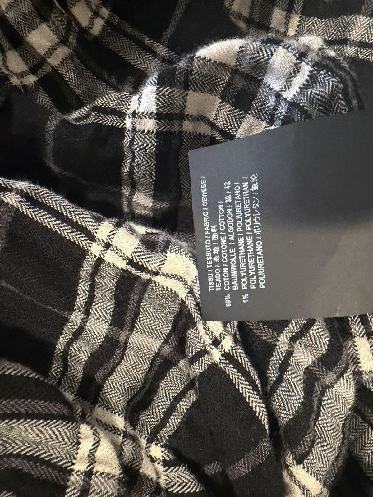 Saint Laurent Paris Saint laurent hedi slimane raw edge shirt. 42/16.5. $890 Size US L / EU 52-54 / 3 - 9 Thumbnail