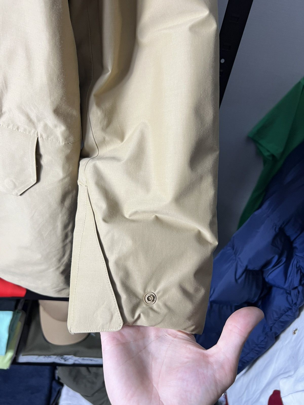 Polo Ralph Lauren 🧥 RLX Ralph Lauren Water-Repellent Faille Hooded Jacket Y2K Size US M / EU 48-50 / 2 - 8 Thumbnail
