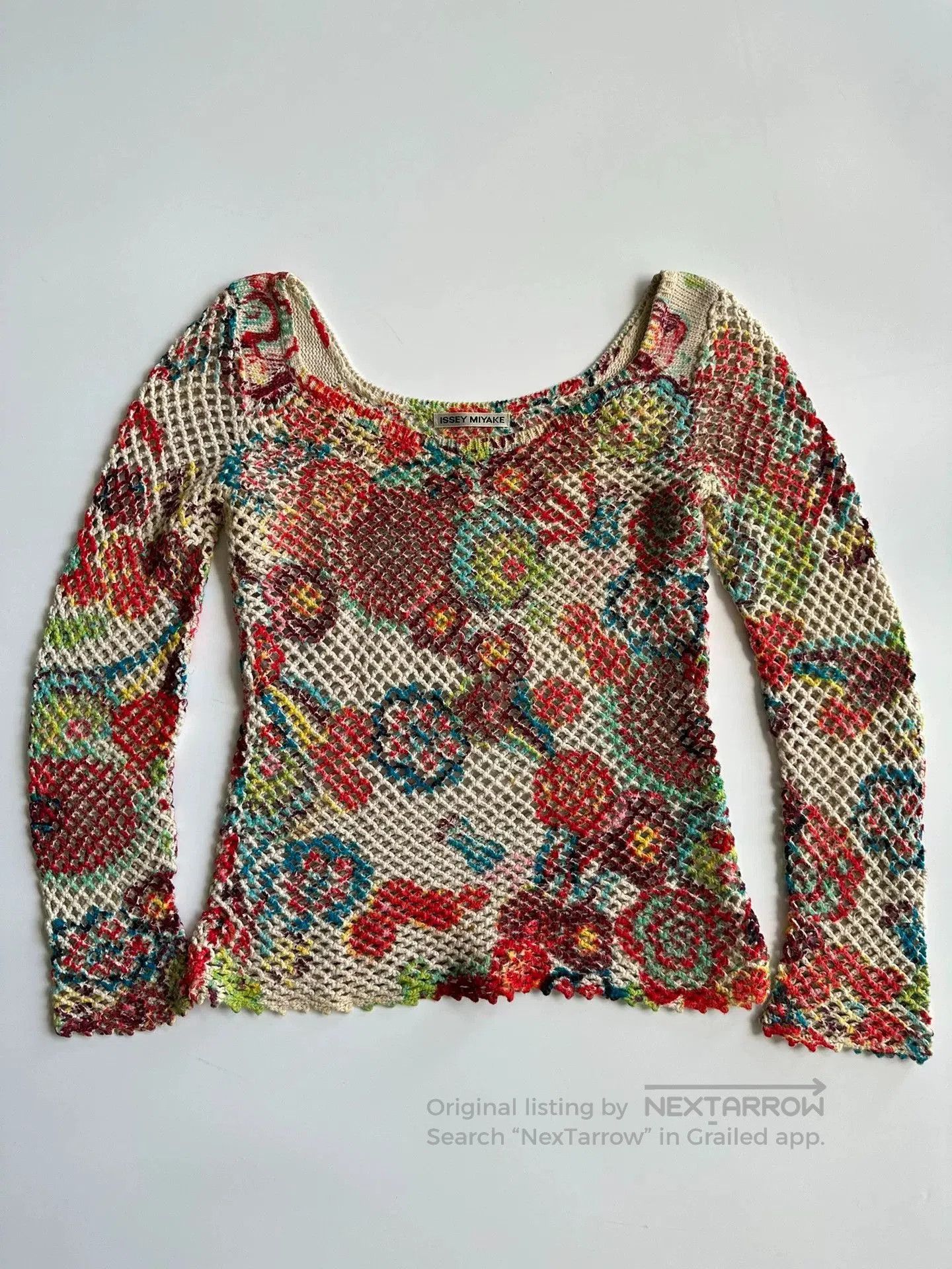 Issey Miyake Issey Miyake Colorful Knit Sweater. Size S / US 4 / IT 40 - 5 Thumbnail