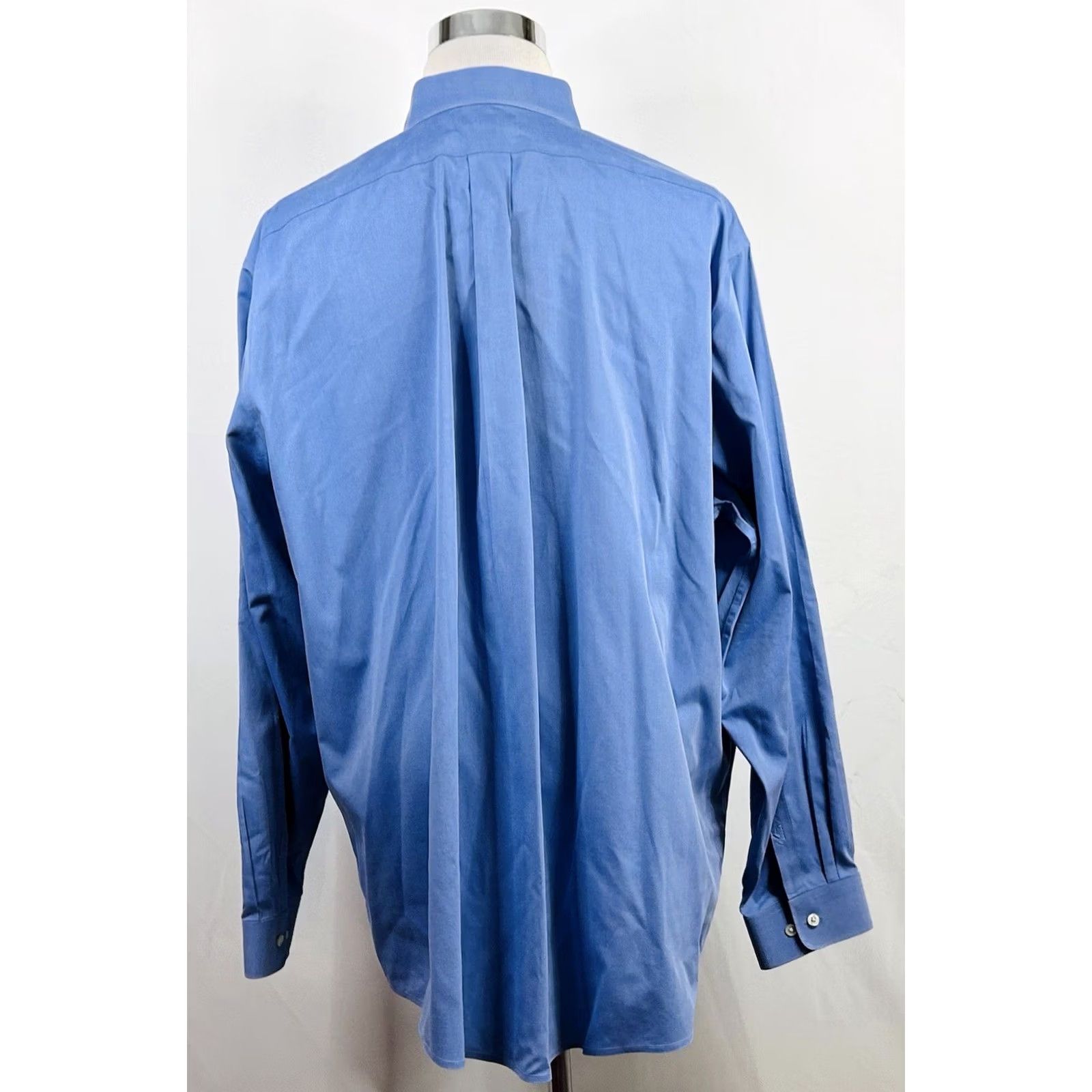 Eddie Bauer Eddie Bauer 3XL Wrinkle Free Relaxed Fit Shirt Blue 100% Cotton Button Down Size US XXL / EU 58 / 5 - 5 Thumbnail