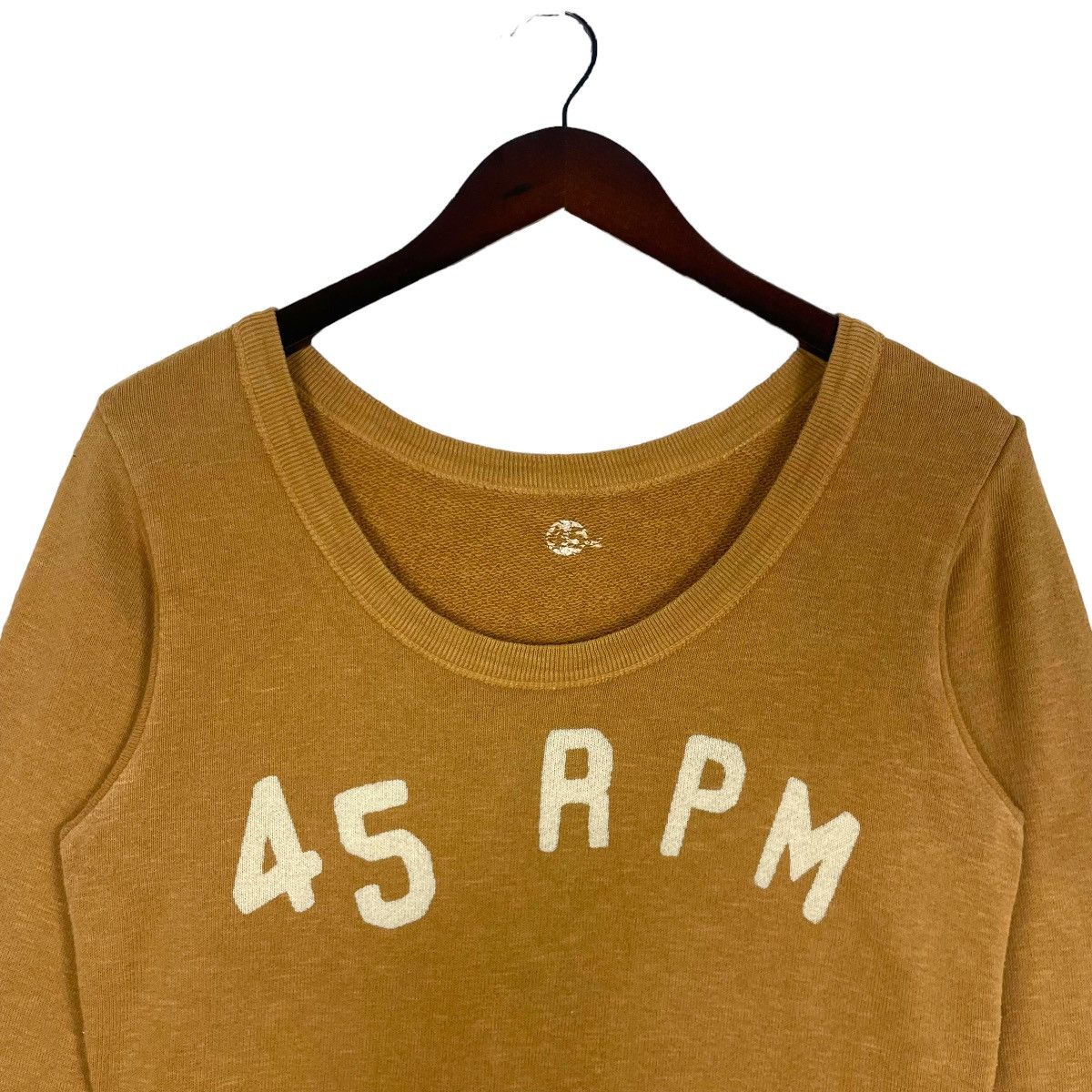 45rpm Vintage 45rpm Sweatshirt Women Spell Out Crewneck Japanese Size S / US 4 / IT 40 - 6 Thumbnail