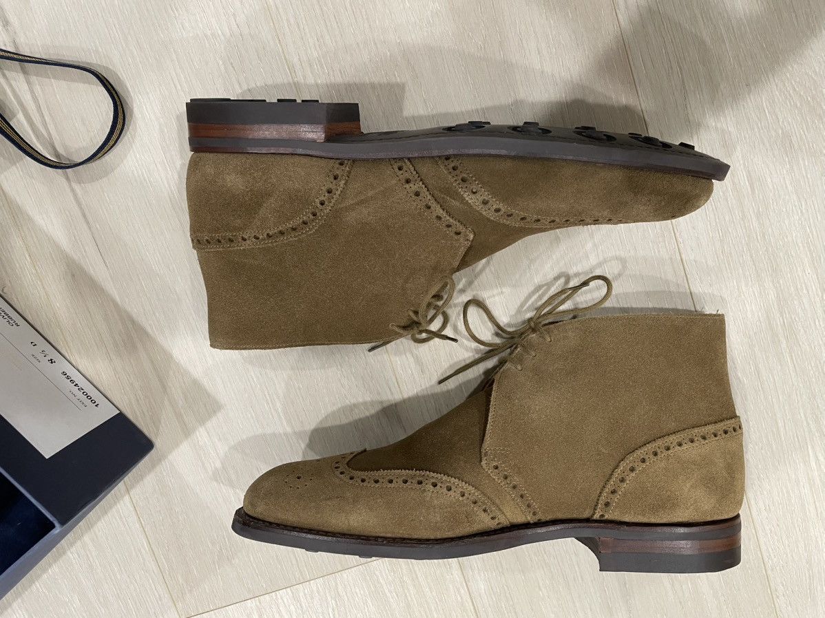 Brooks Brothers Brooks Brothers + Peal & Co Olive Suede Chukka Boot - 8.5D Size US 8.5 / EU 41-42 - 3 Thumbnail