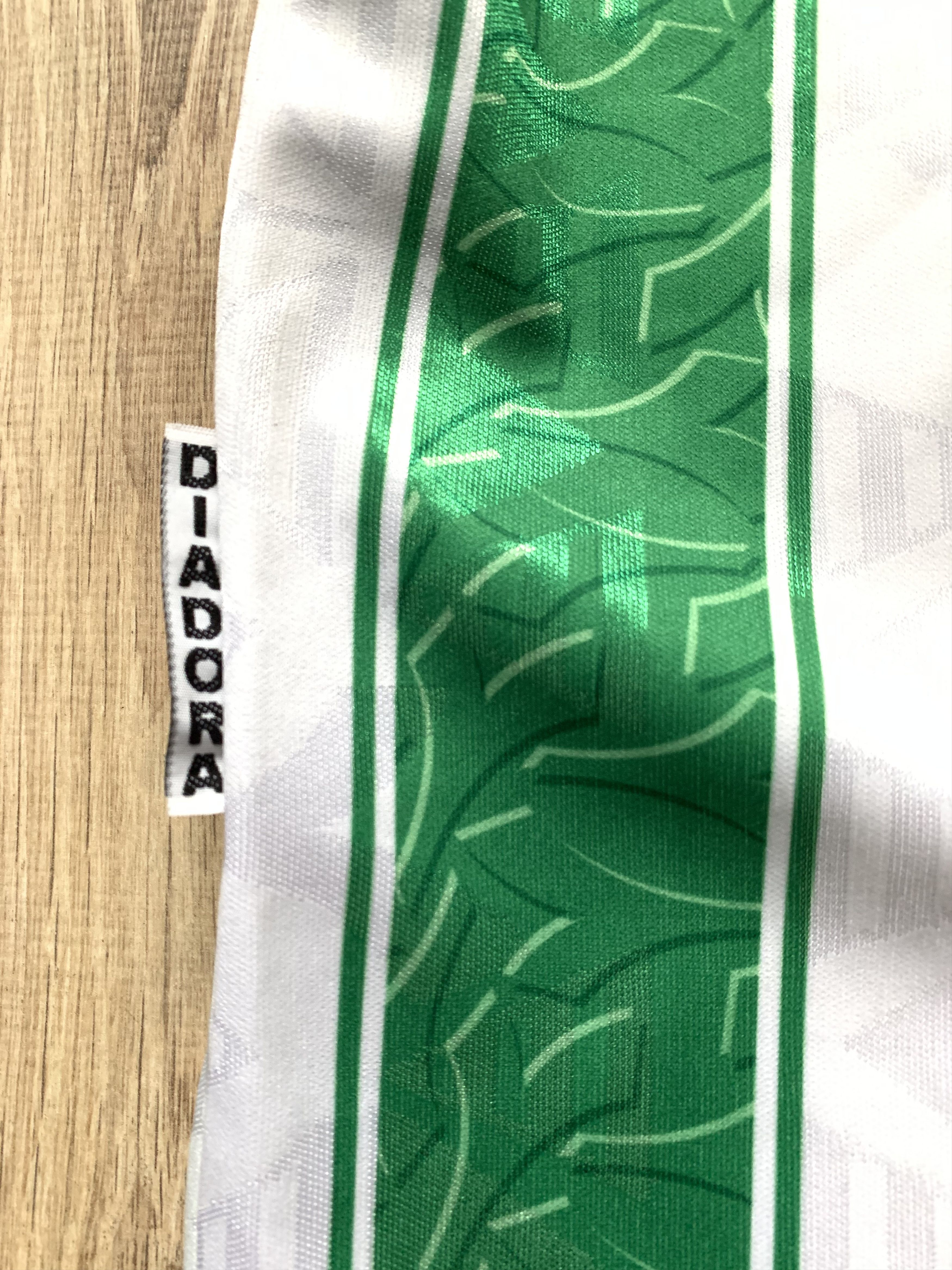 Diadora Vintage Diadora Rapid Vienna Home Shirt 1996-1998 Size US XXL / EU 58 / 5 - 6 Thumbnail