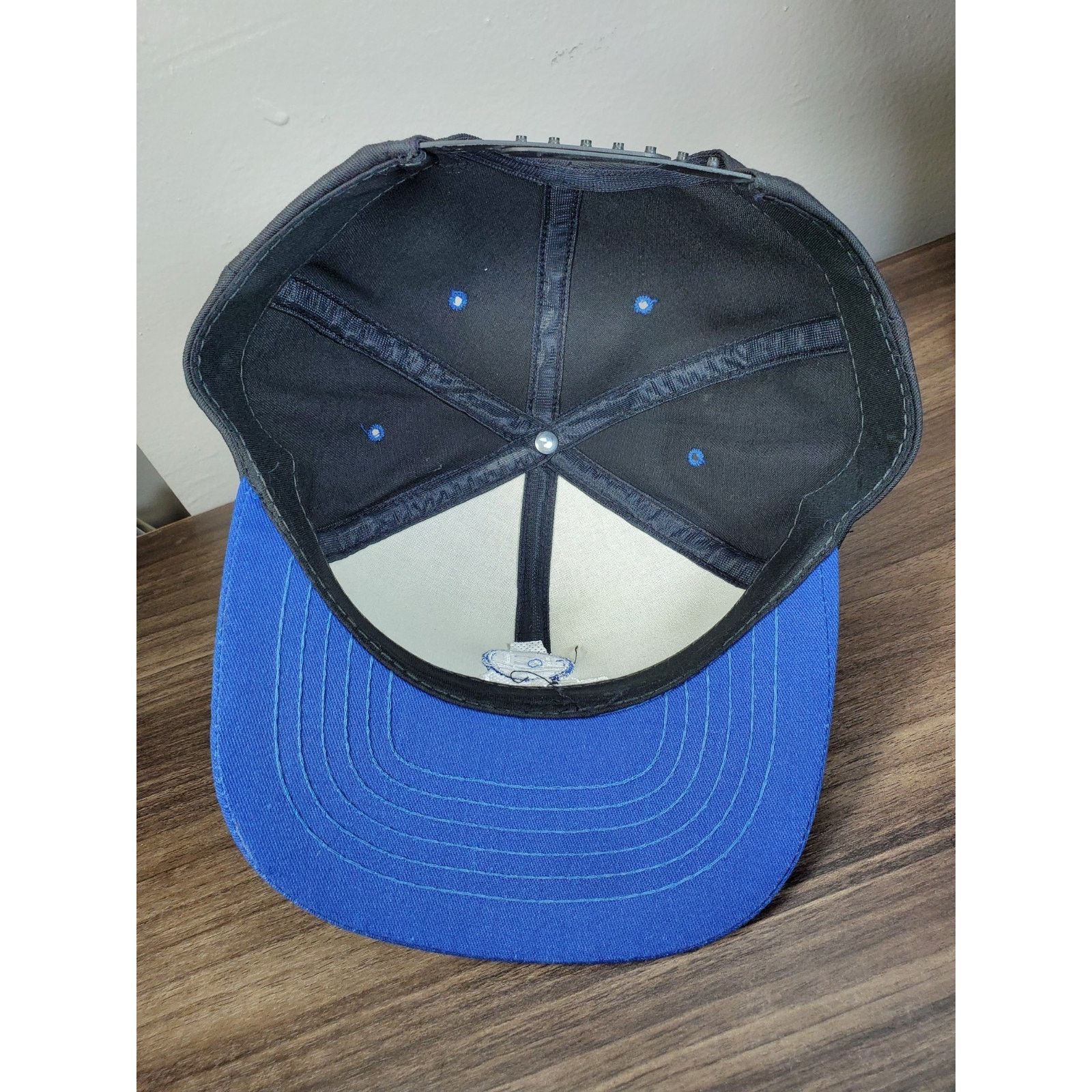 Swingster × Vintage ICI Seeds Hat Snapback Cap Two Tone Swingster USA MADE Farm Size ONE SIZE - 8 Thumbnail