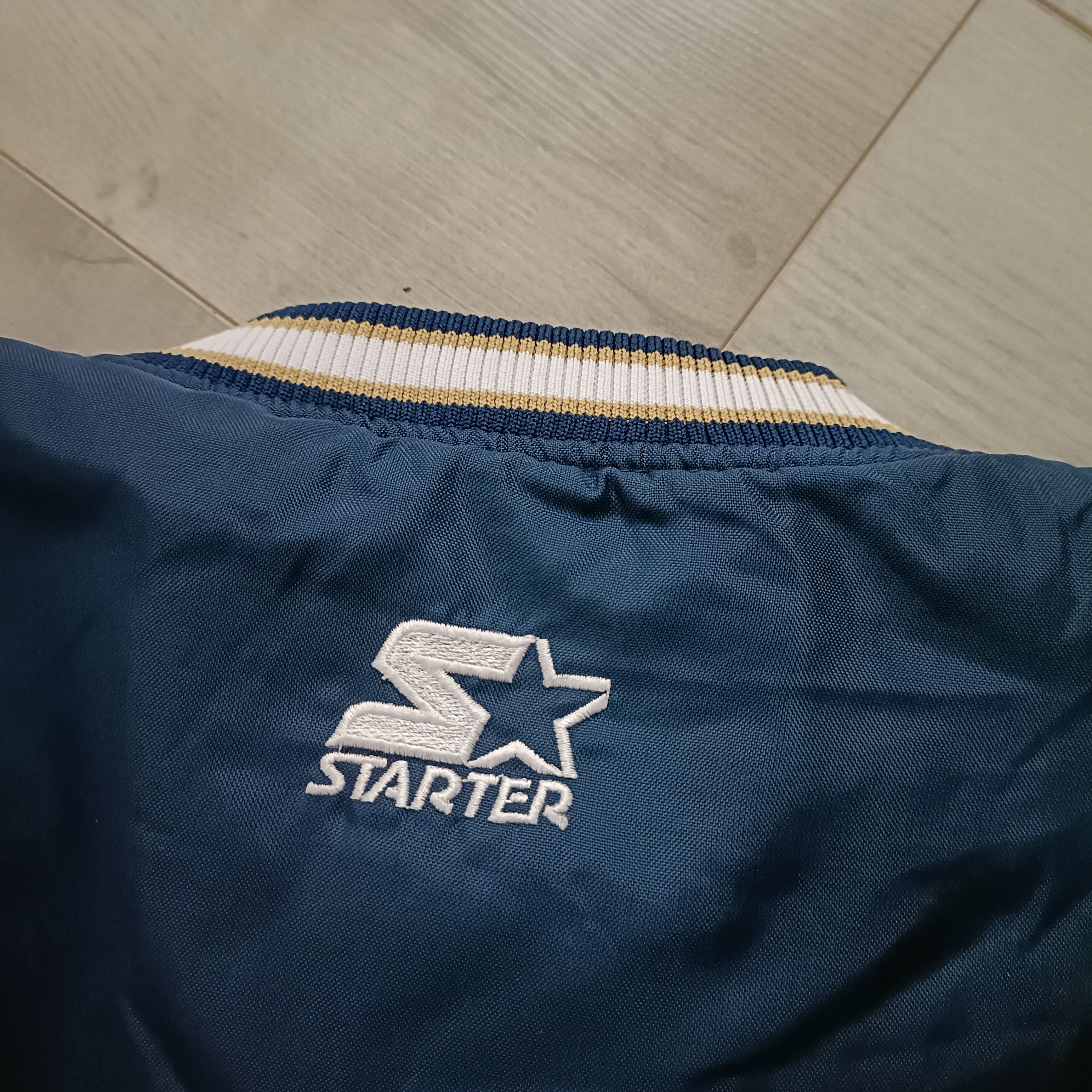 Starter × Vintage Men's Notre Dame Finishing Irish Navy Jacket Vintage Size US L / EU 52-54 / 3 - 8 Thumbnail