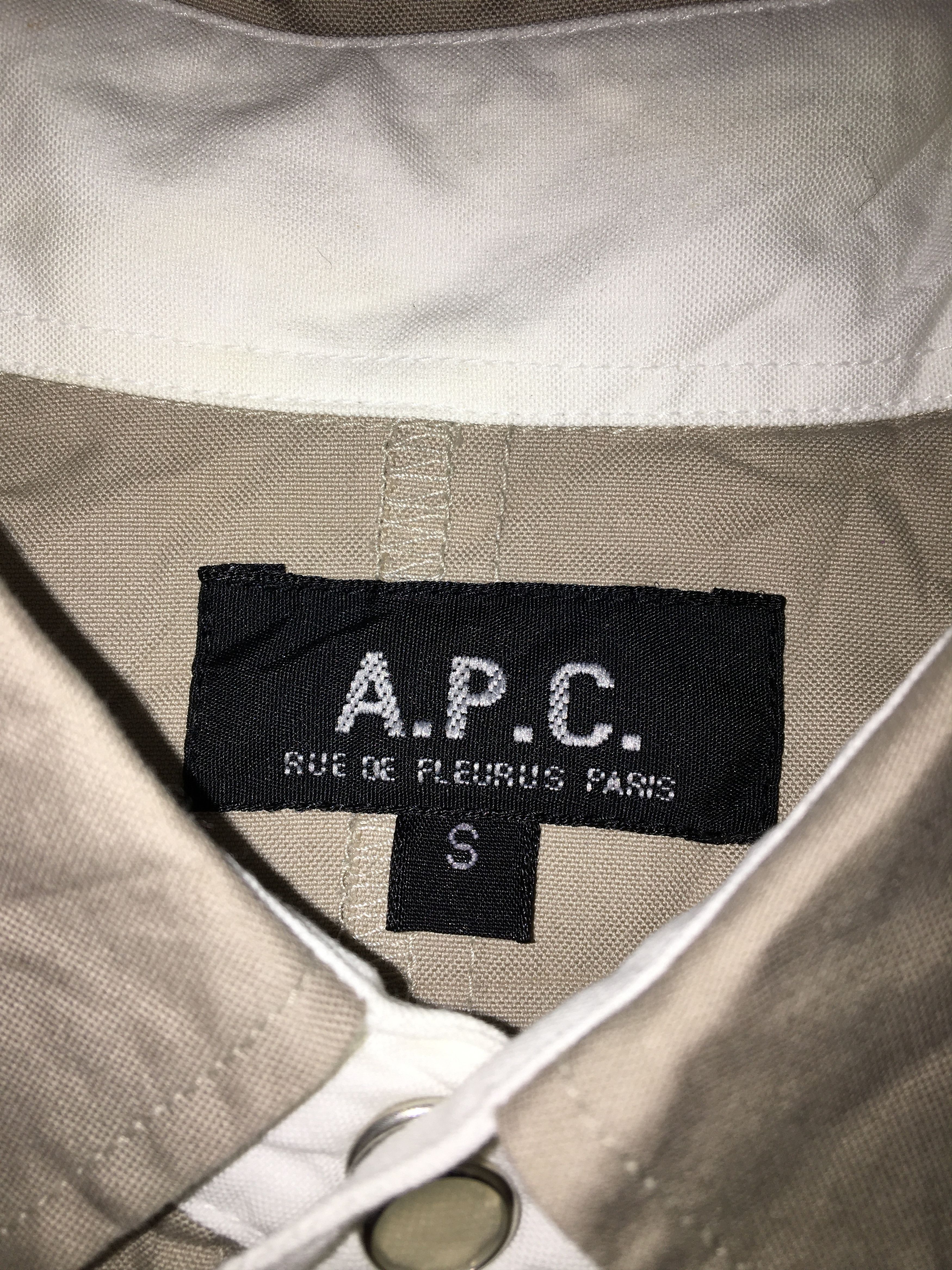 A.P.C. A.P.C Button Up Shirt Size US S / EU 44-46 / 1 - 5 Thumbnail