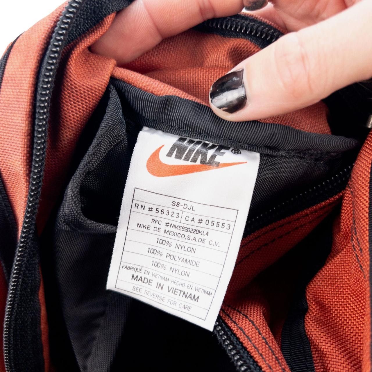 Nike Vintage Nike Jewel Swoosh Multi Pocket Backpack Size ONE SIZE - 3 Thumbnail