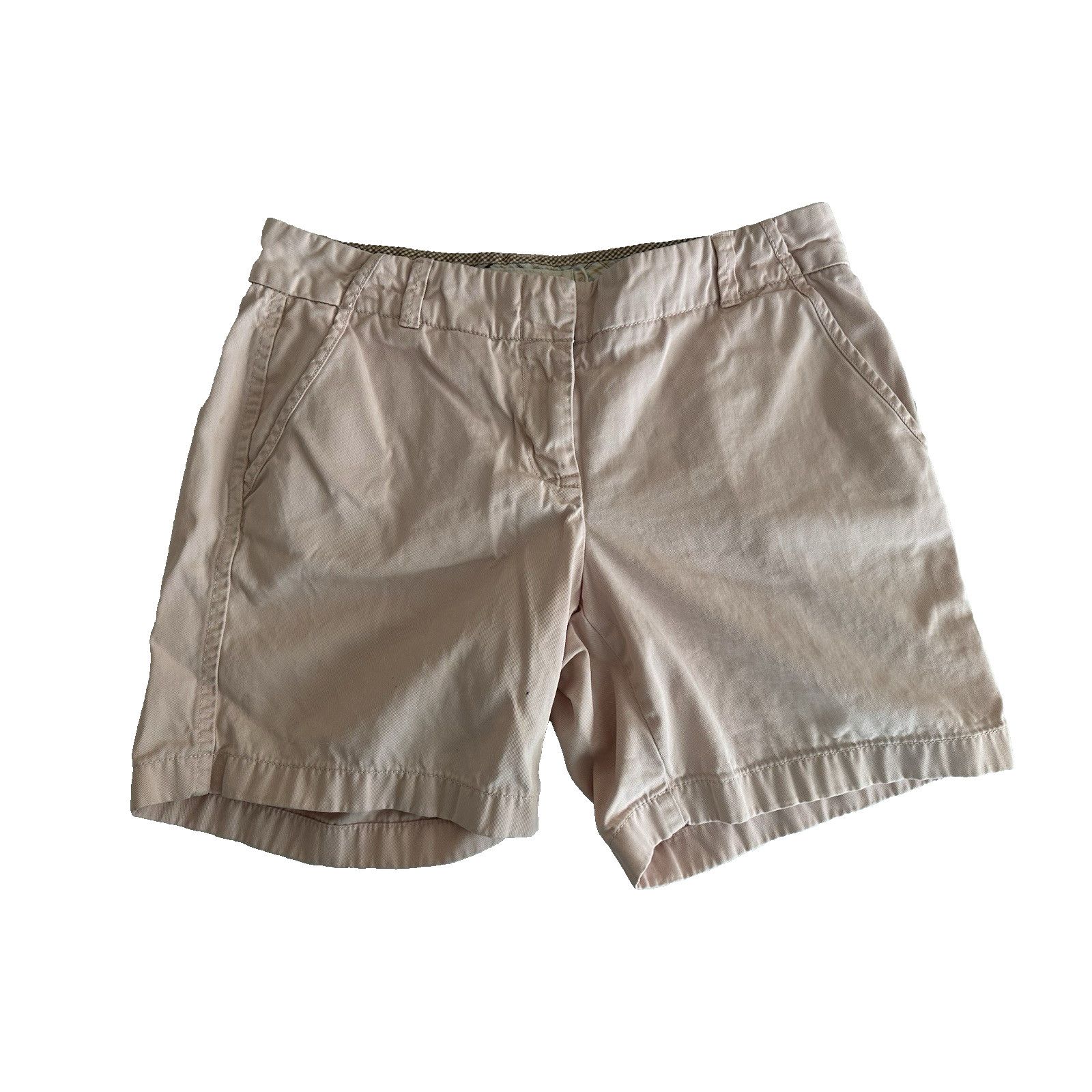 J.Crew J Crew Women's Chino Shorts Pink Sz 6 Classic Twill Preppy Size 28" / US 6 / IT 42 - 1 Thumbnail