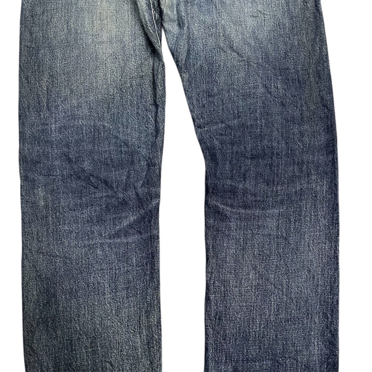 Uniqlo Y2k Japanese UNIQLO selvedge Denim Skinny Fit Straight Jeans Size US 33 - 16 Thumbnail