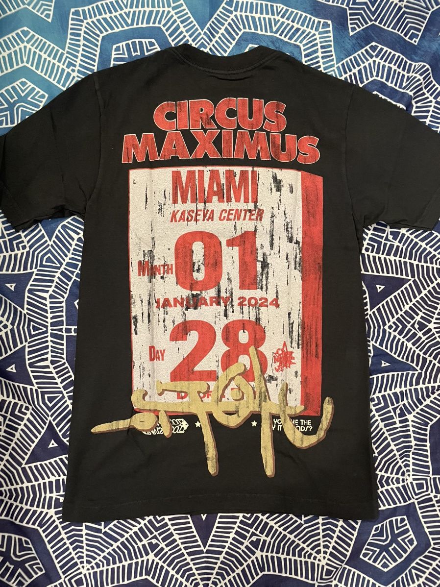 Travis Scott Travis Scott Utopia Tour Miami Exclusive Size US S / EU 44-46 / 1 - 6 Thumbnail
