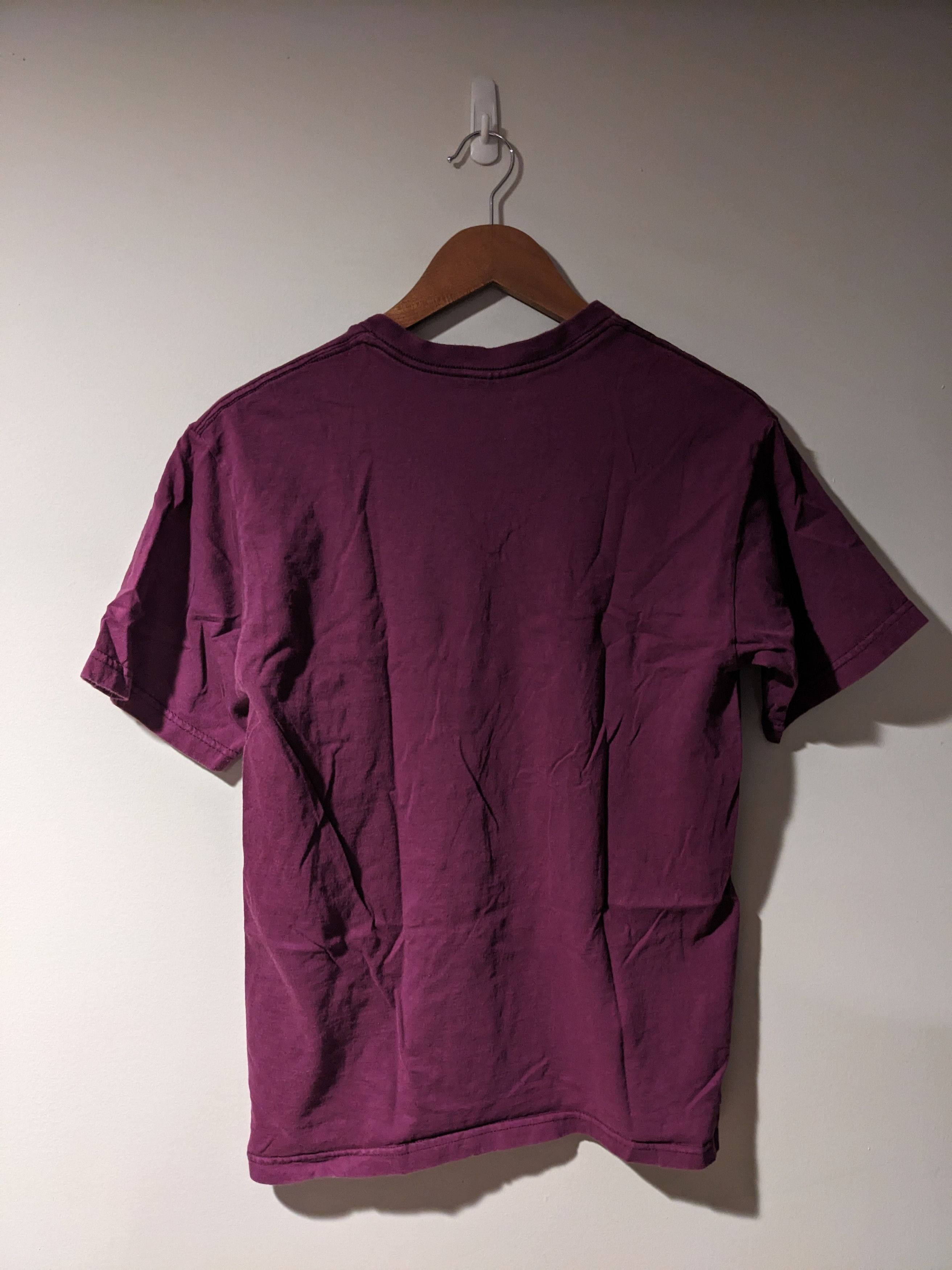 Nike × Vintage Vintage 90s Nike Mini Swoosh Essential Small V-Neck T-Shirt Size US S / EU 44-46 / 1 - 4 Thumbnail