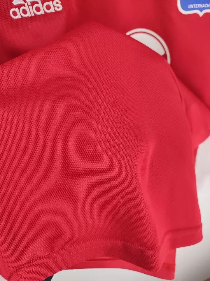 Adidas Spvgg Unterhaching home 2000-02 #8 LEXA Matchworn FOOTBALL Size US L / EU 52-54 / 3 - 14 Thumbnail
