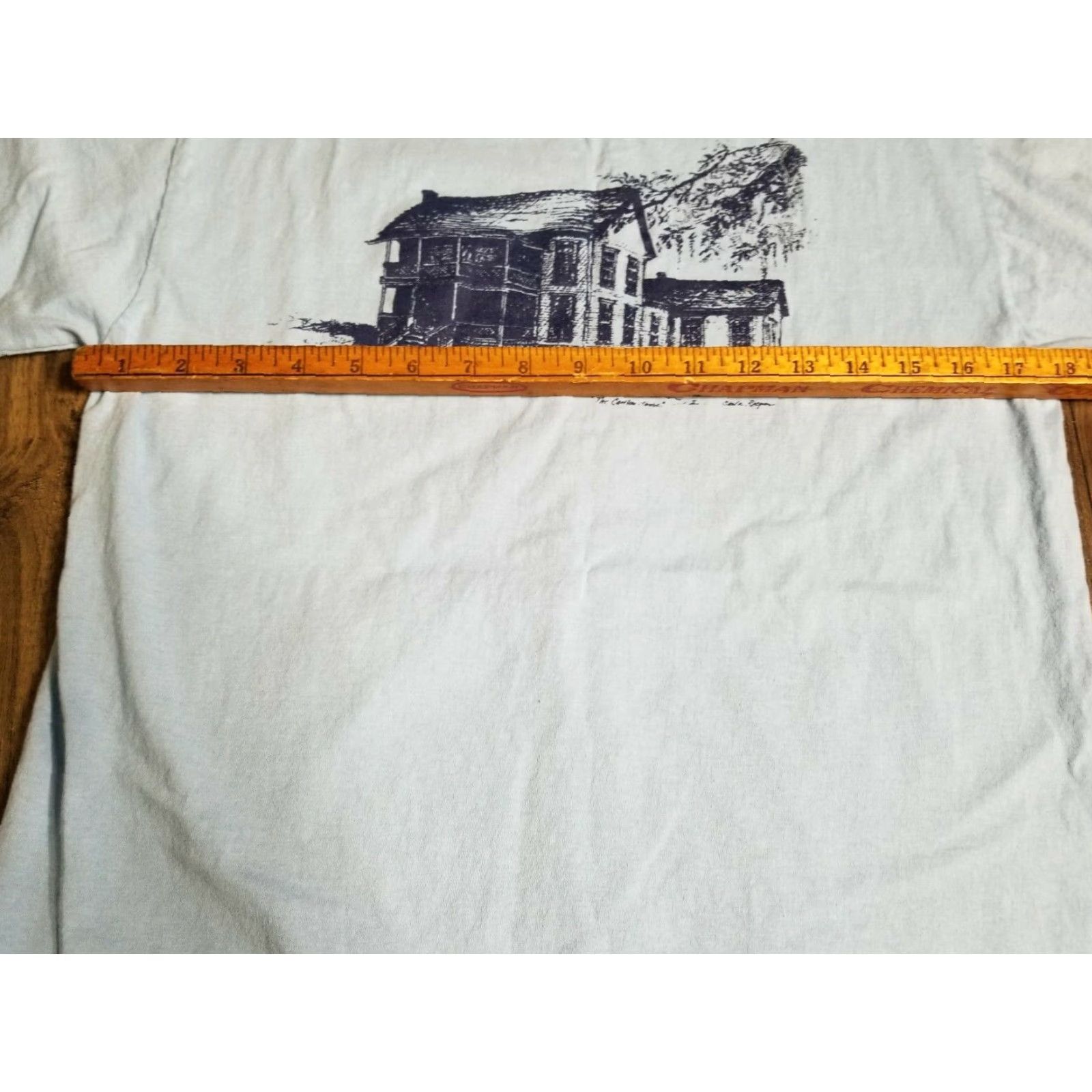 Fruit Of The Loom Vintage Fruit of the Loom Men's Florida Double-Sided T-Shirt Crew Neck Blue 90s Country Size US M / EU 48-50 / 2 - 3 Thumbnail