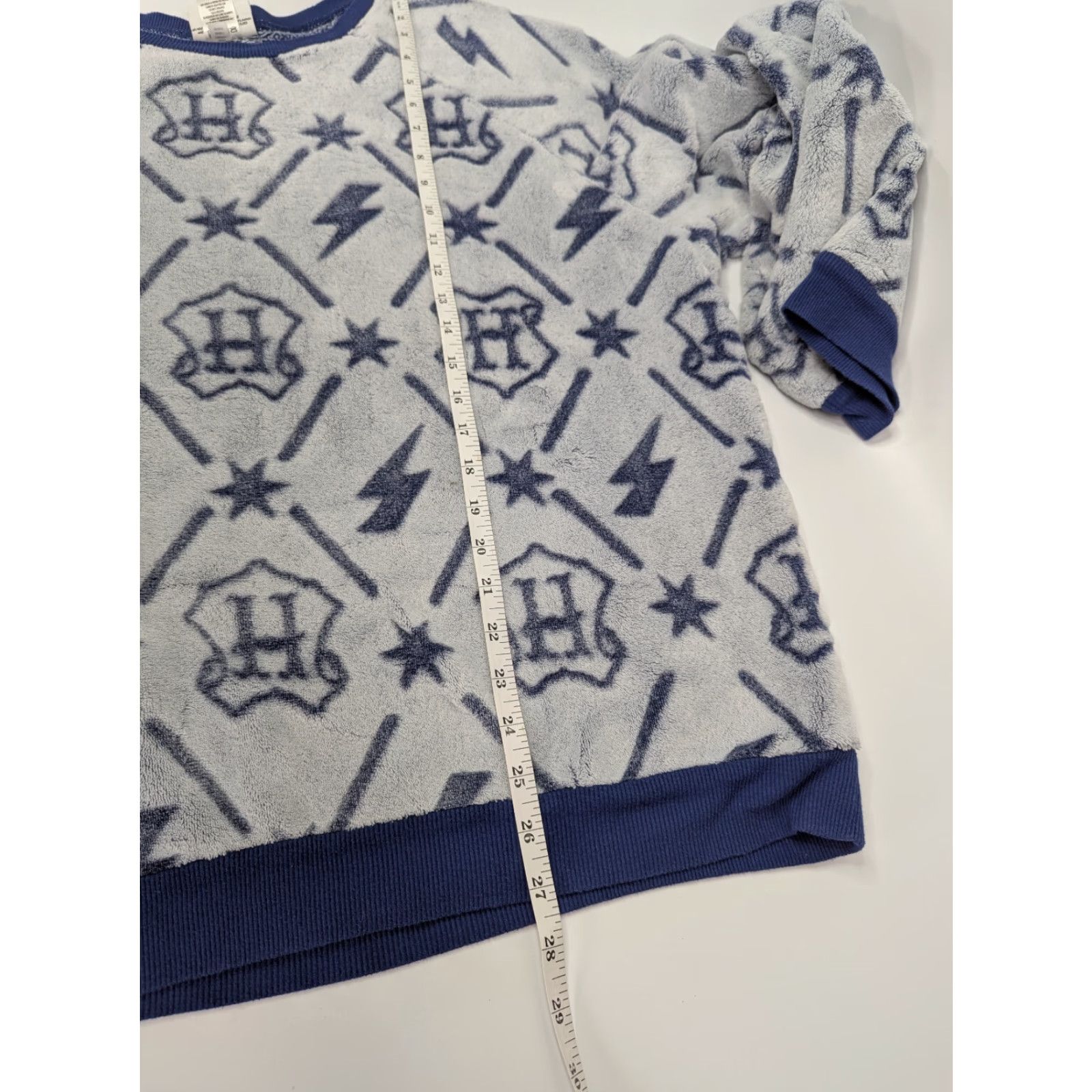 Vintage VINTAGE Wizarding World Of Harry Potter Womens Blue Soft Sweater Top Size 2XL Size XXL / US 16-18 / IT 52-54 - 5 Thumbnail