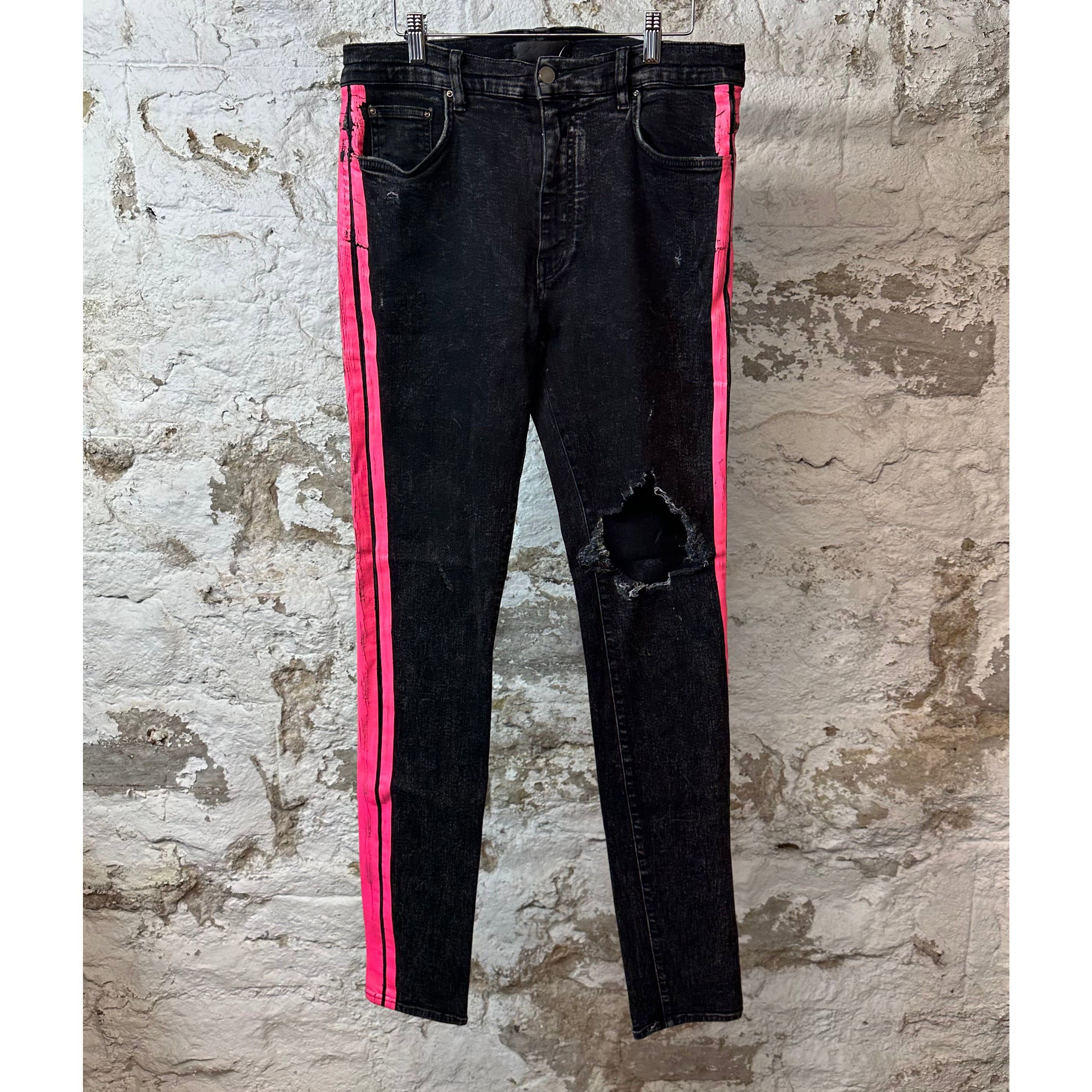 AMIRI MX2デニムブラック　SIZE34 Amiri Amiri MX2 Denim Jeans Rough Black 34 Pop Smoke | Grailed