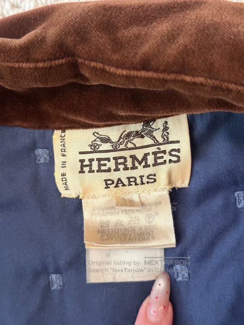 Hermes Hermes Vintage H-shaped padded quilted jacket with all-ove Size XS / US 0-2 / IT 36-38 - 4 Thumbnail