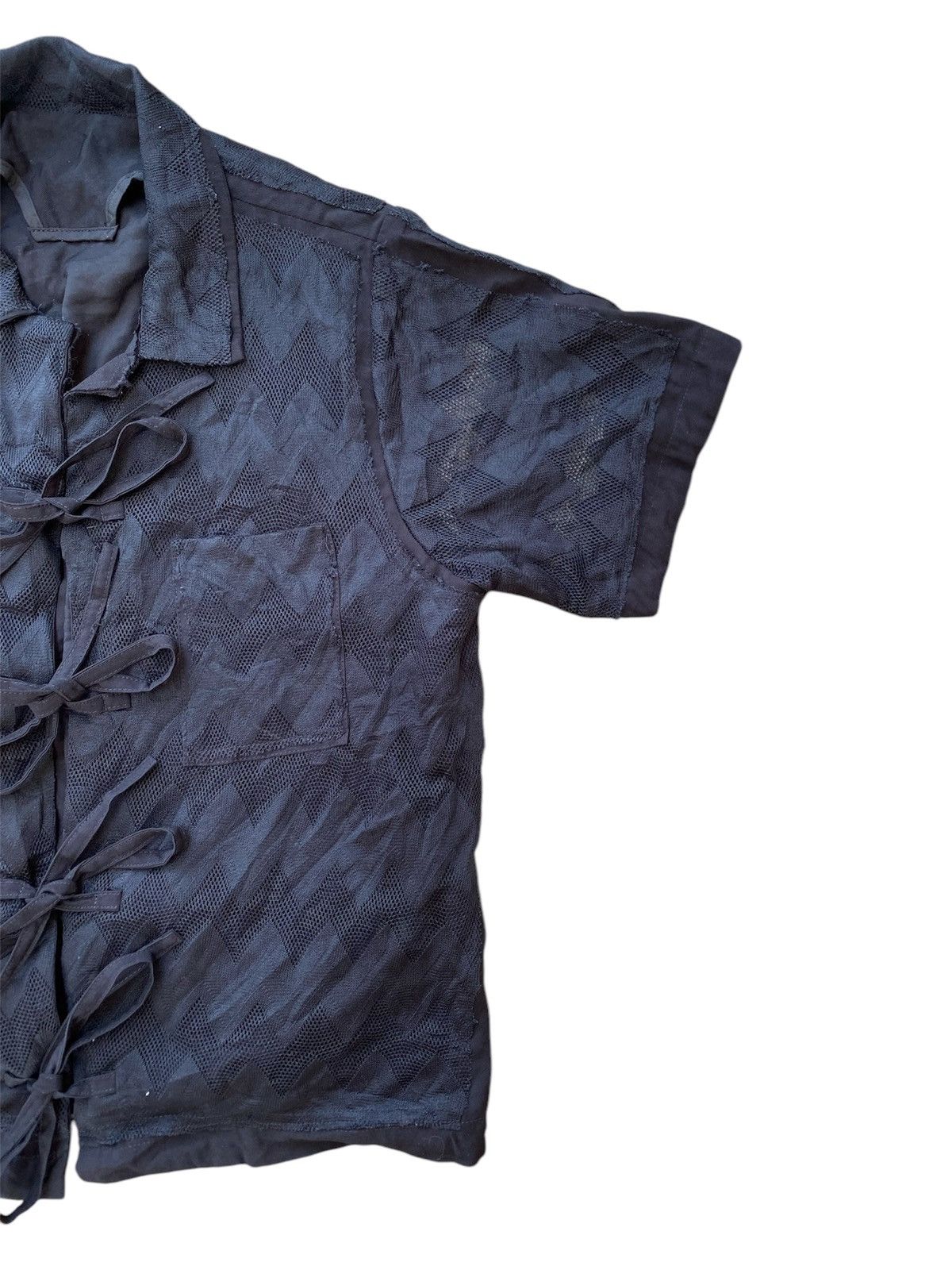 Issey Miyake × Japanese Brand × Pleats Please Issey Miyake Issey Miyake Shirt Collar Designer Size US S / EU 44-46 / 1 - 3 Thumbnail