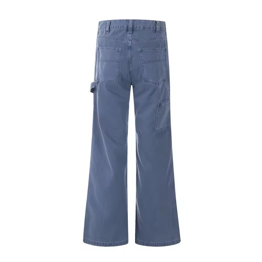 Jean × Vintage Vintage Double Knee Workwear Casual Trouser Size US 33 - 6 Thumbnail