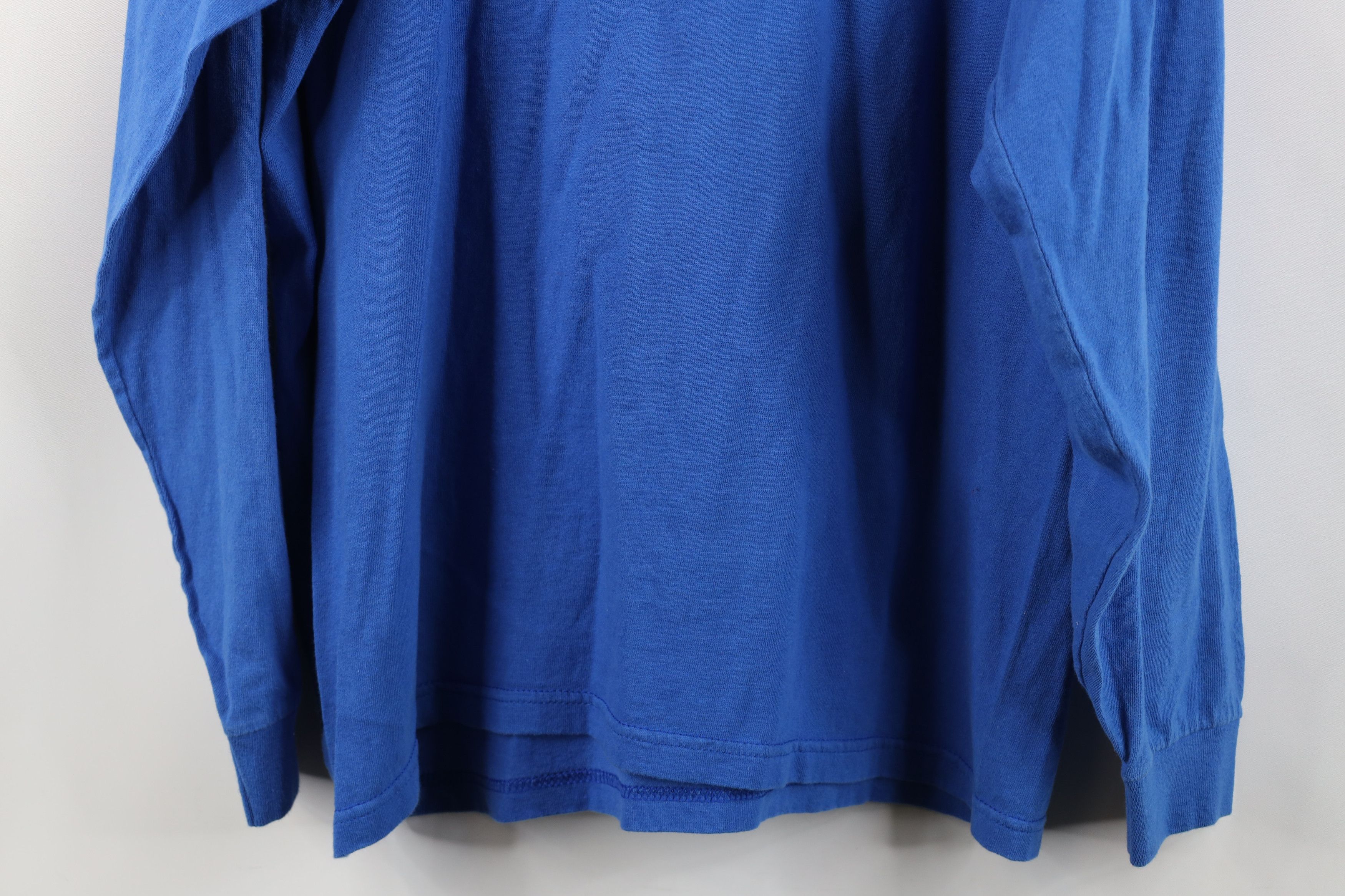Vintage Vintage 90s Streetwear Heavy Cotton Long Sleeve T-Shirt USA Size US M / EU 48-50 / 2 - 12 Thumbnail