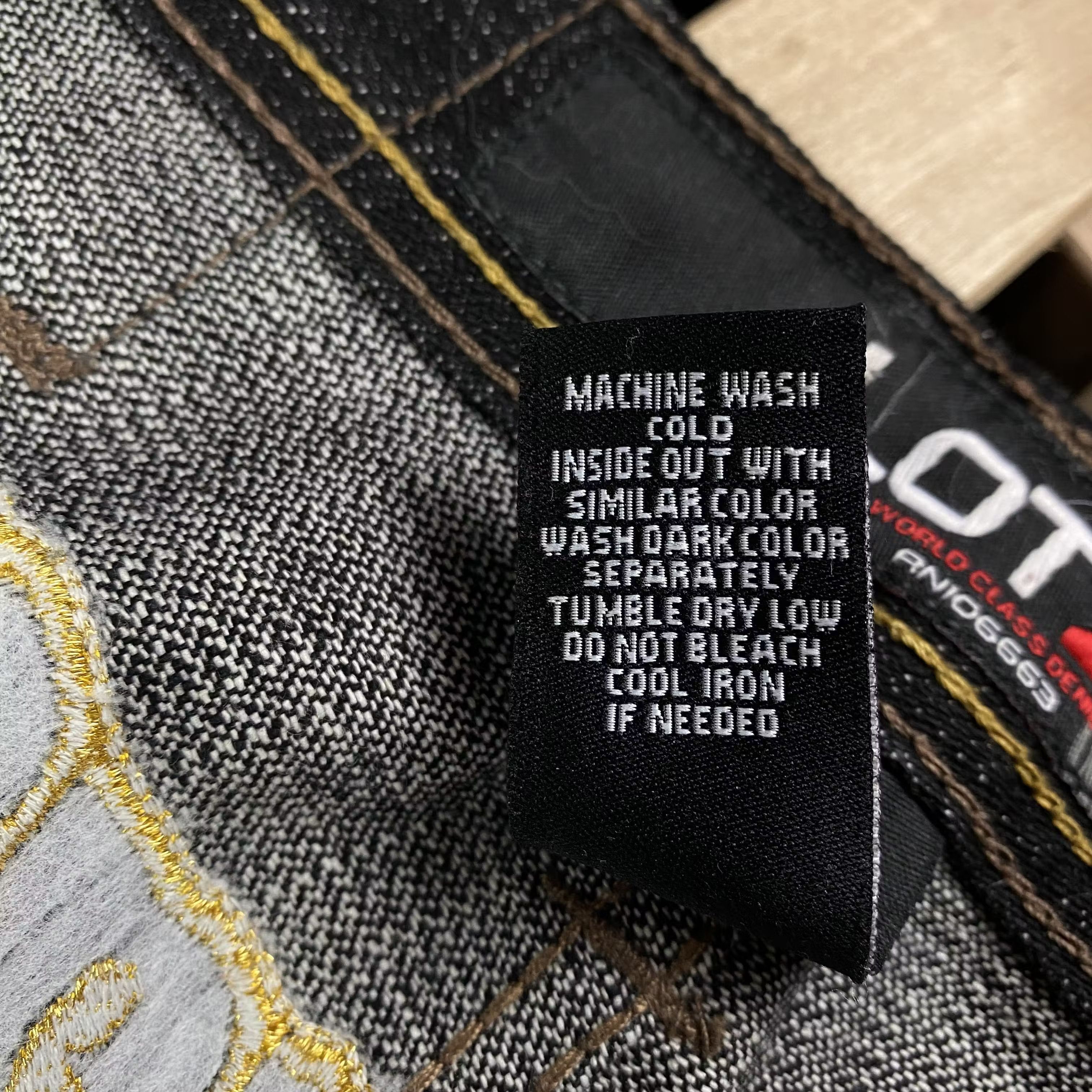 Vintage × Warner Bros Mens Vintage Denim Jeans Lot29 Looney Tunes Size 34 Size US 34 / EU 50 - 6 Thumbnail