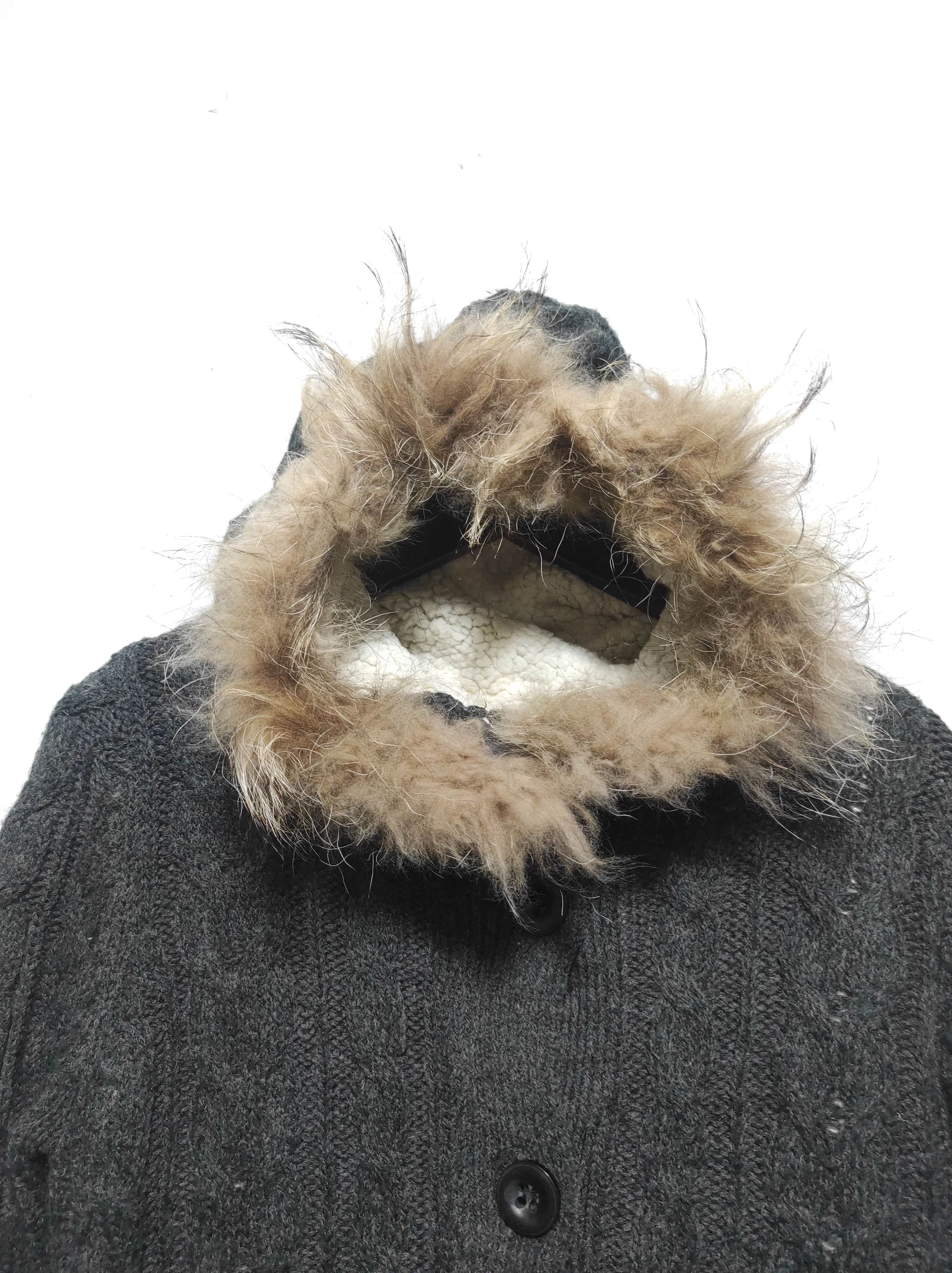 If Six Was Nine Leshop Knit Fur Hoodie IfSixWasNine LGB style Size S / US 4 / IT 40 - 7 Thumbnail