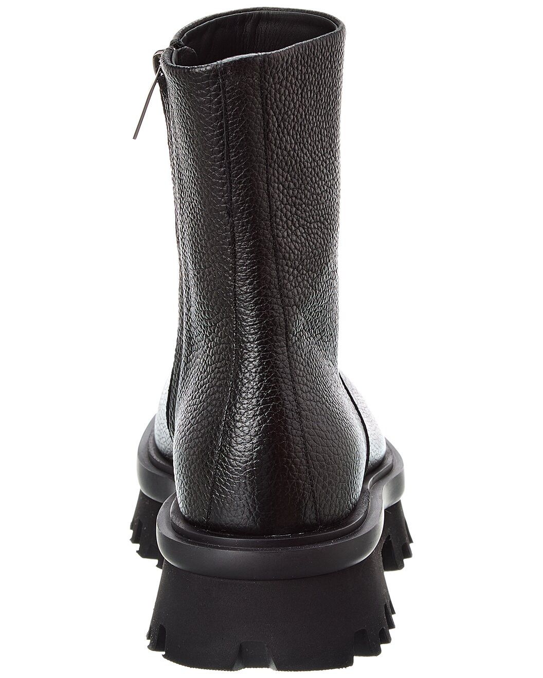 Salvatore Ferragamo o1s1rm1224 Klem Leather Boots in Black Size US 5.5 / IT 35.5 - 4 Thumbnail