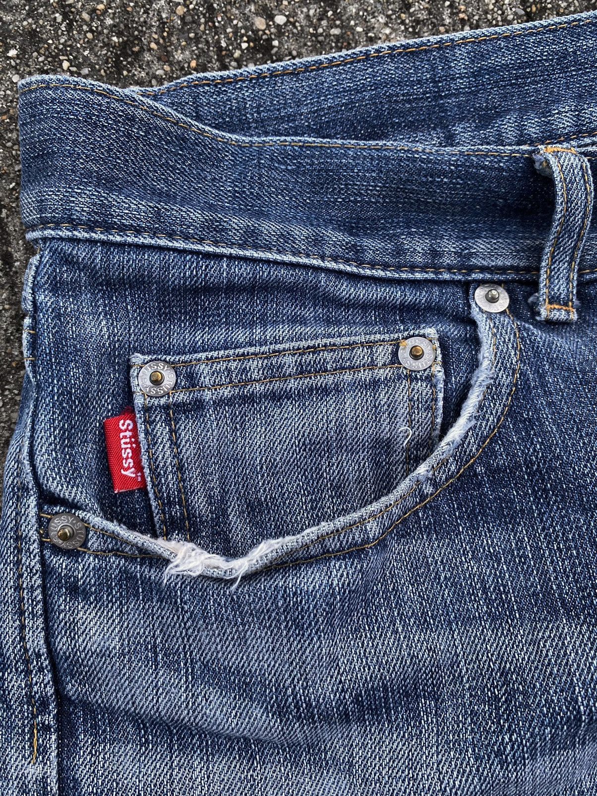 Stussy Vintage Stussy Jeans Denim Size US 32 / EU 48 - 6 Thumbnail