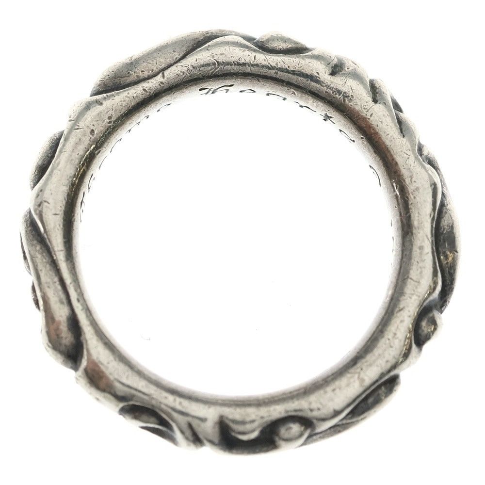 Chrome Hearts CHROME HEARTS SCRL BAND Silver Ring BCA351 Size ONE SIZE - 6 Thumbnail