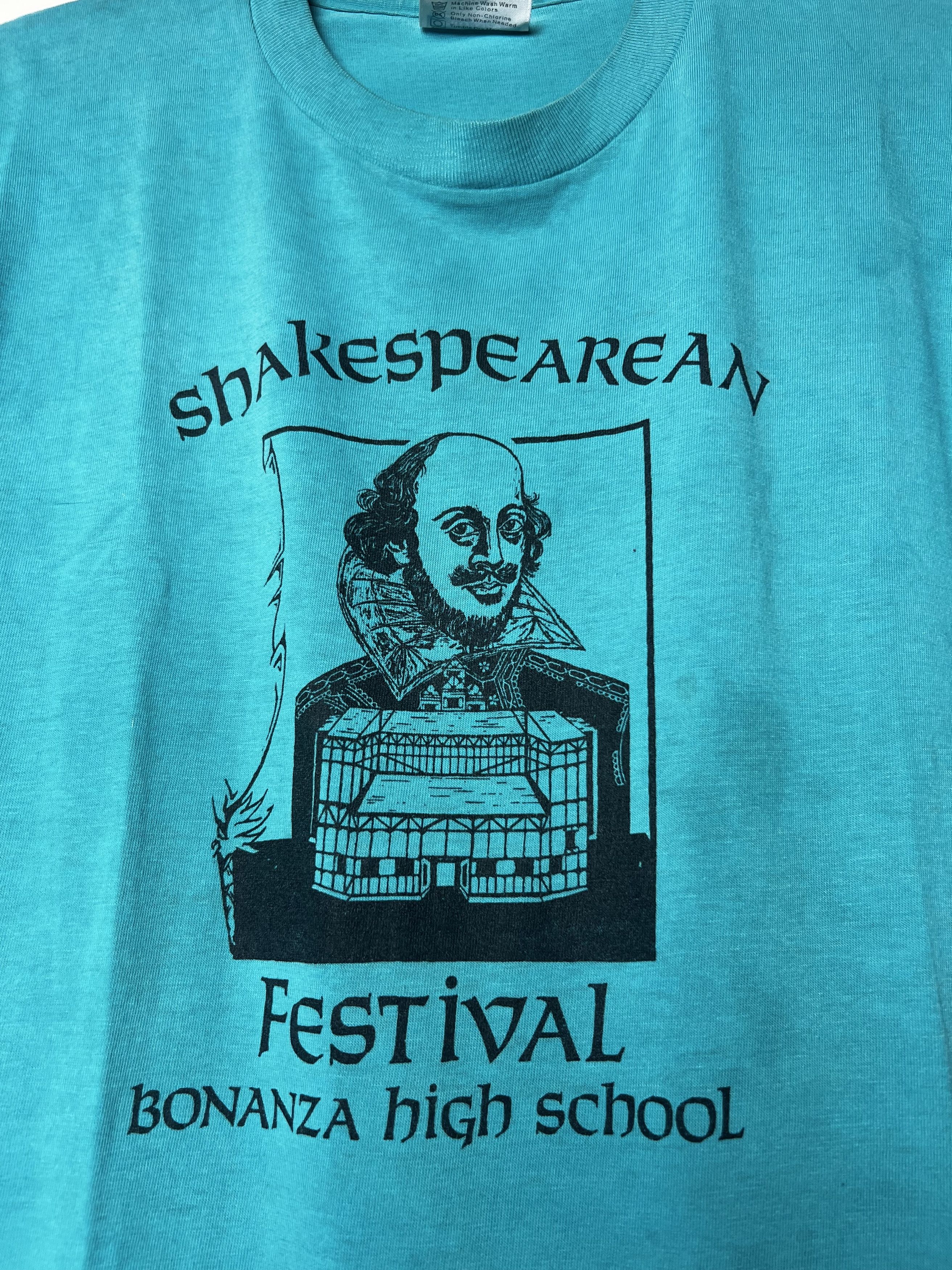 Vintage Vintage Shakespearean Festival Bonanza High School T-shirt Size US L / EU 52-54 / 3 - 4 Thumbnail