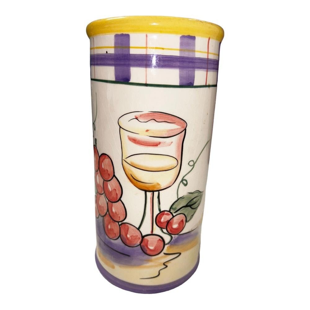 Designer Vintage 2000 Ceramic Utensil Crock Size ONE SIZE - 1 Thumbnail