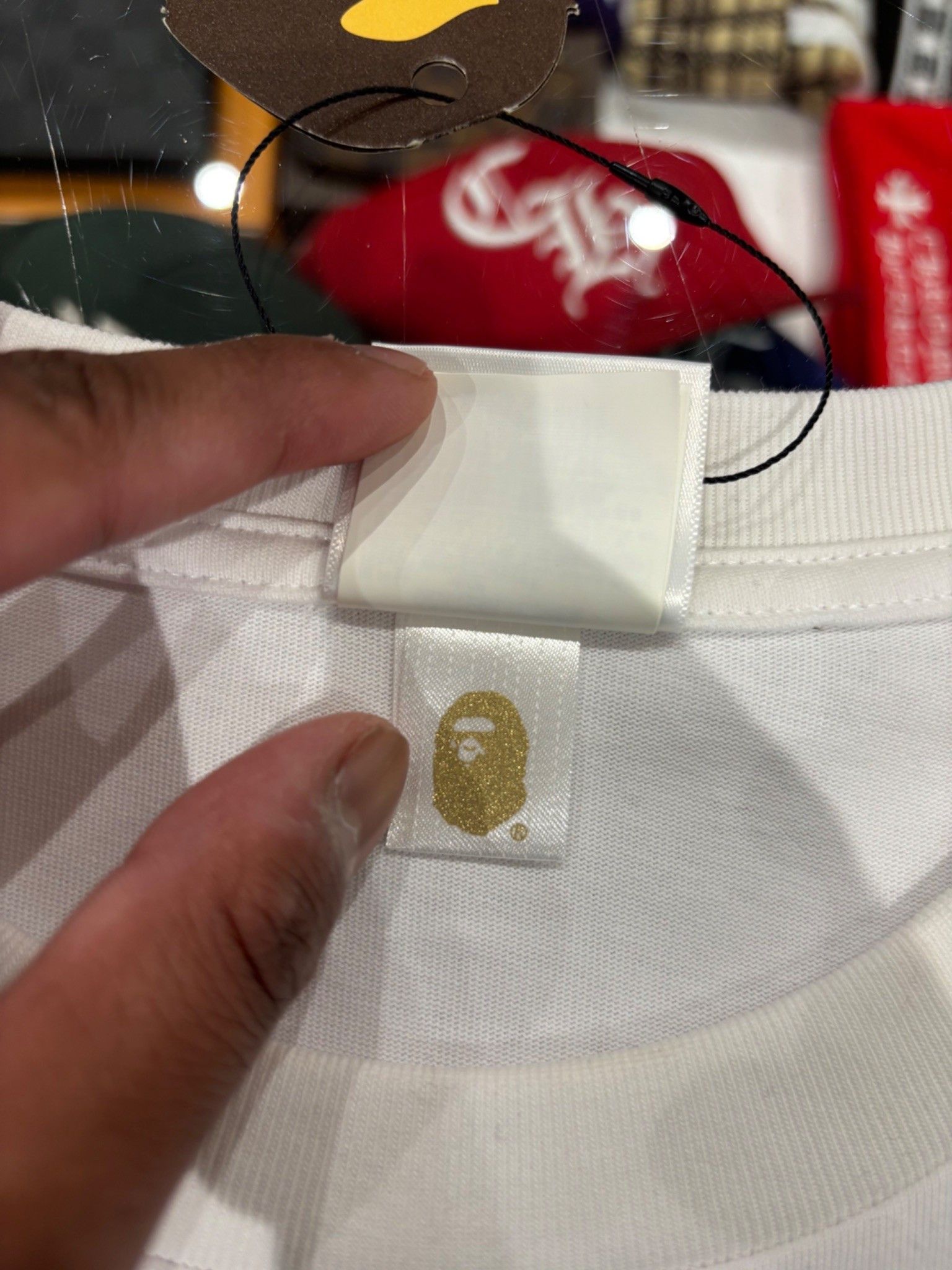 Bape BAPE Heart Ape Head Relaxed Fit Tee White Size US XL / EU 56 / 4 - 8 Thumbnail