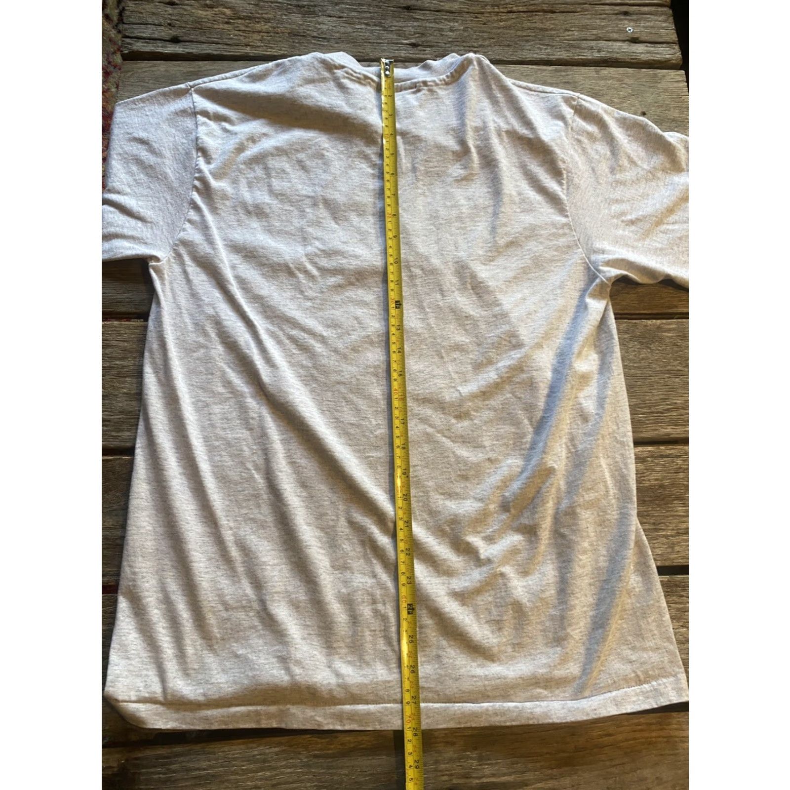 Vintage VINTAGE Wallingford Vermont T Shirt L Gray Short Sleeve Single Stitch Large Shirt Mens? Size US L / EU 52-54 / 3 - 7 Thumbnail