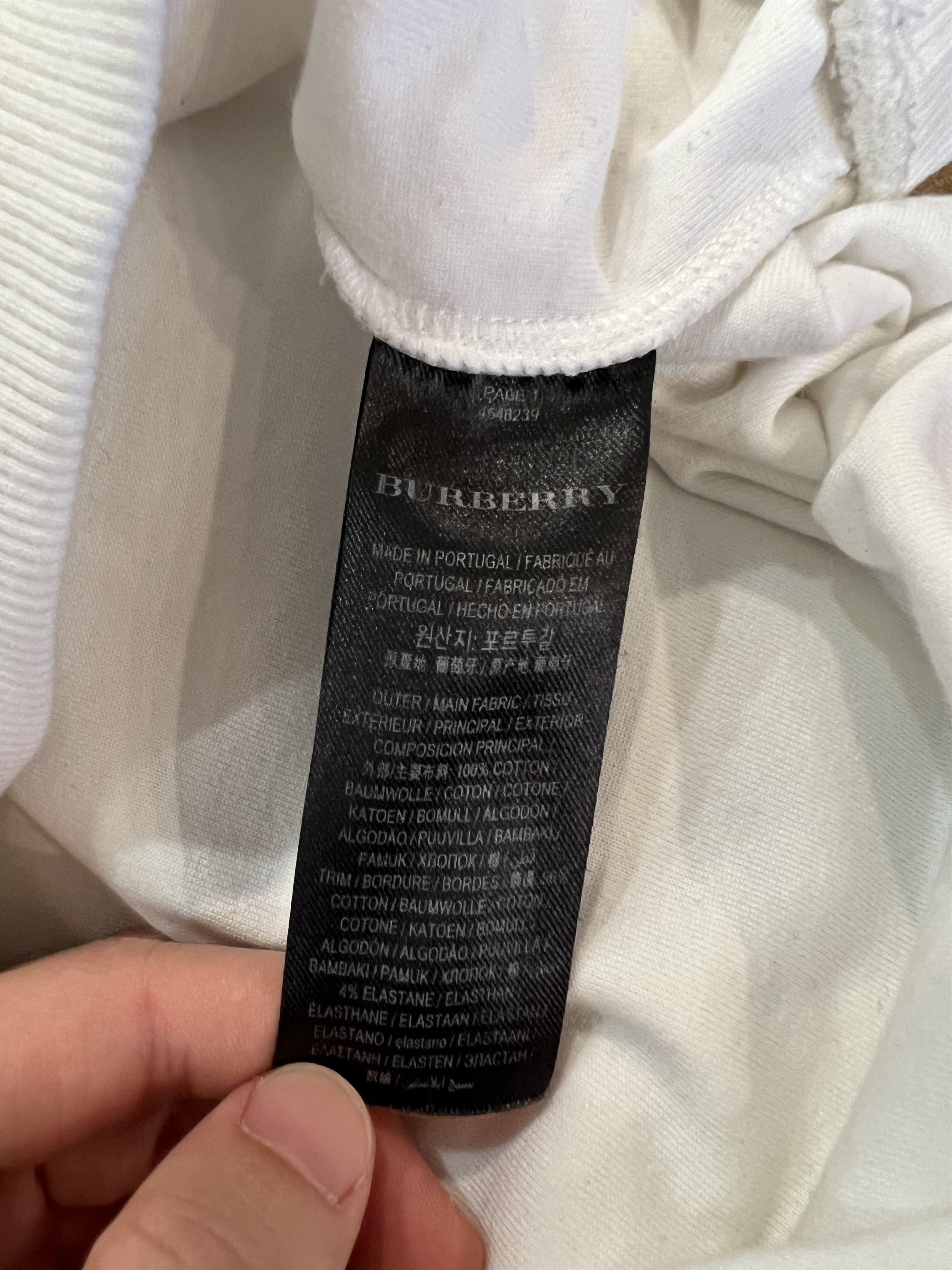 Burberry Embroidered Logo Sweatshirt Size S / US 4 / IT 40 - 4 Thumbnail