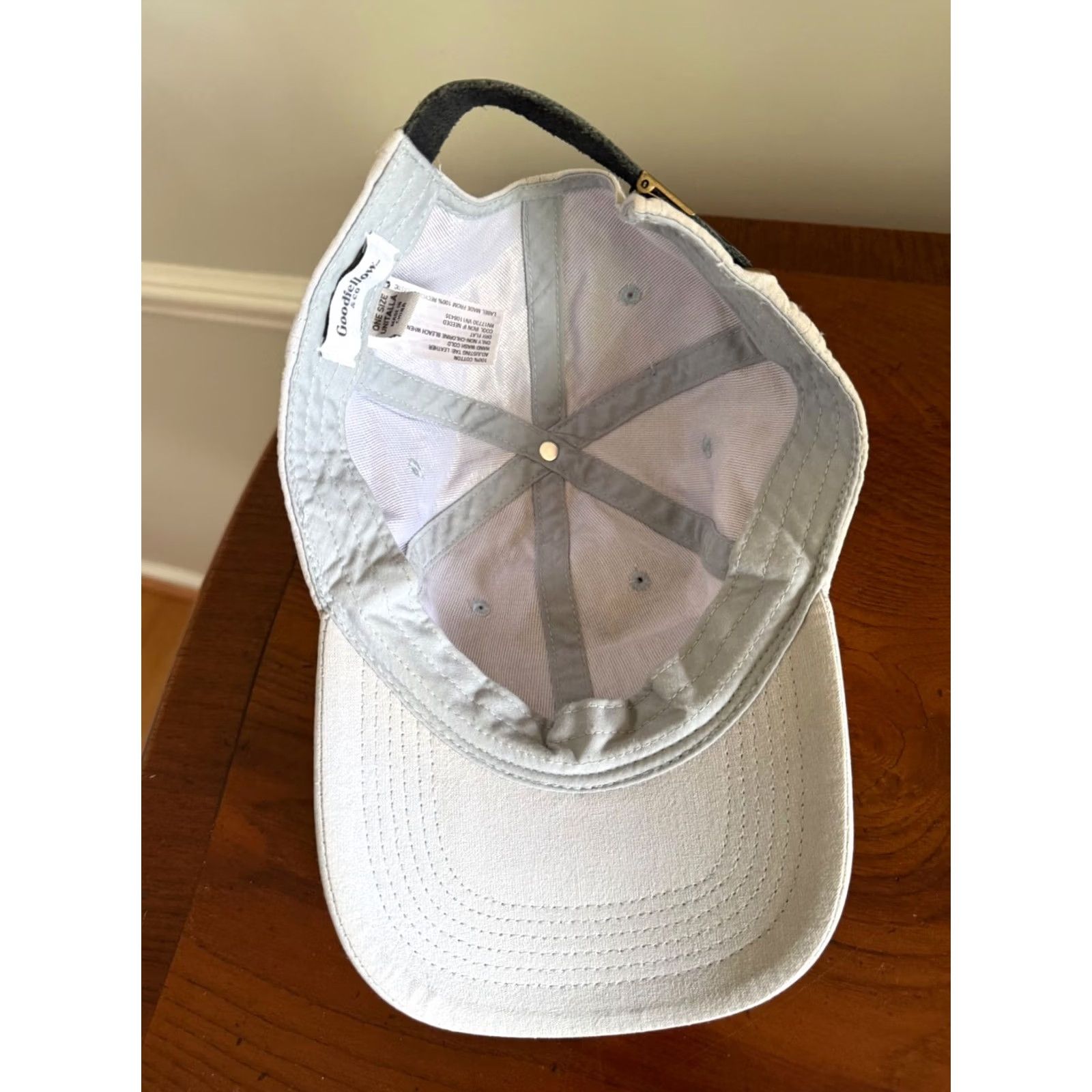 Vintage VINTAGE KAWASAKI Cap Hat Patch Gray Leather Strapback RACING Size ONE SIZE - 4 Thumbnail