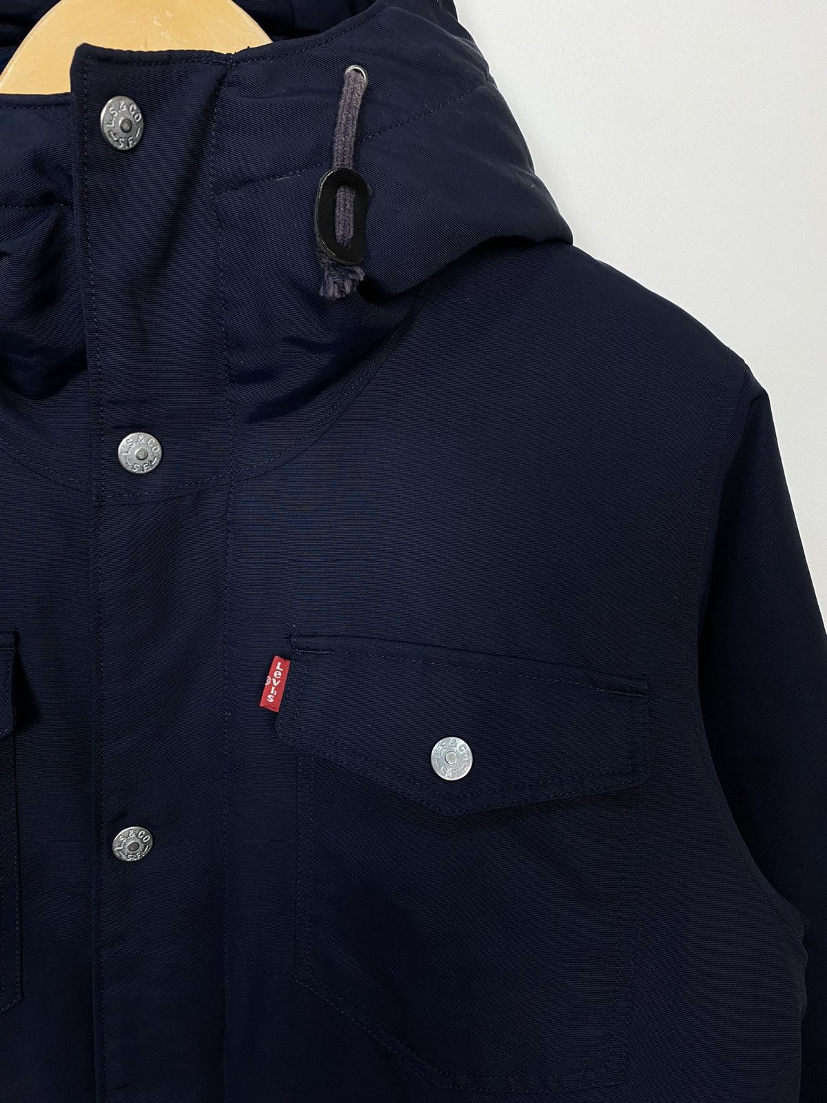 Levi's Levi's Strauss Parka Jacket Coat Denim Men’s Size Small Top Size US S / EU 44-46 / 1 - 4 Thumbnail