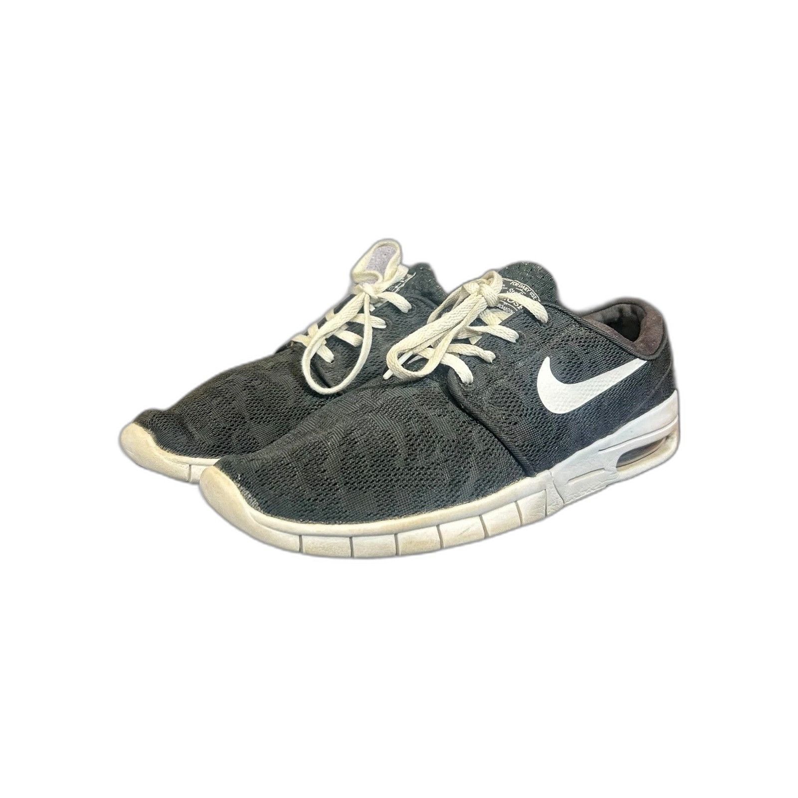Nike Nike SB Air Max Stefan Janoski Mens 10.5 Black White Shoes S Size US 10.5 / EU 43-44 - 6 Thumbnail