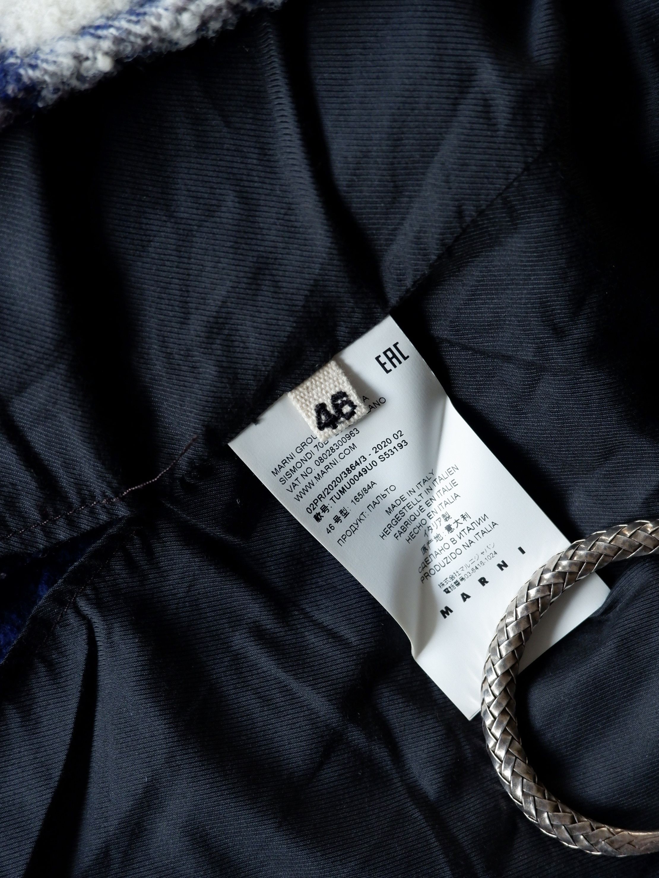 Marni Last drop! Marni checked bouclé wool coat Size US S / EU 44-46 / 1 - 9 Thumbnail