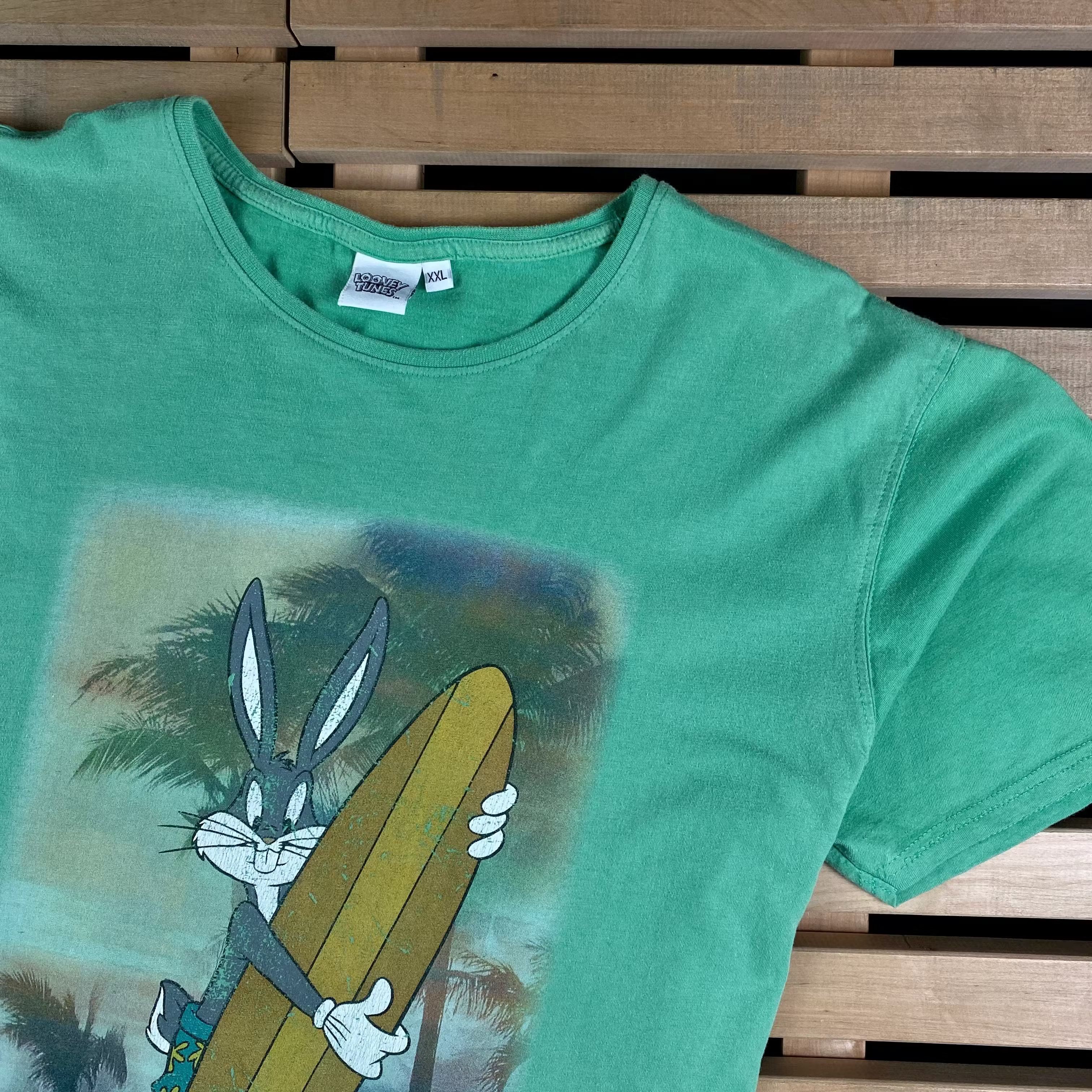 Vintage Mens Vintage T Shirt Looney Tunes Size XXL 2XL Size US XXL / EU 58 / 5 - 2 Thumbnail
