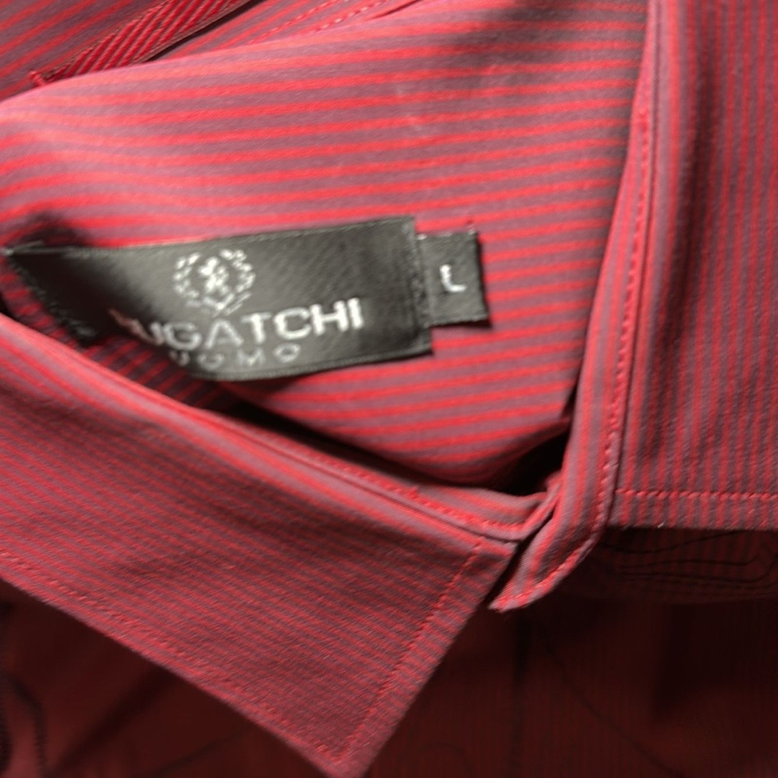 BUGATCHI Bugatchi Uomo Floral Stitched Long Sleeve - Large Size US L / EU 52-54 / 3 - 8 Thumbnail