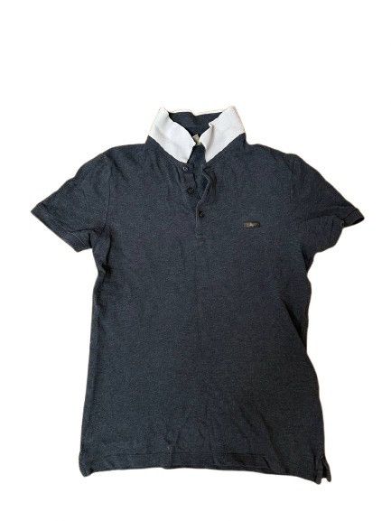 Burberry Burberry vintage grey polo Size US S / EU 44-46 / 1 - 1 Thumbnail