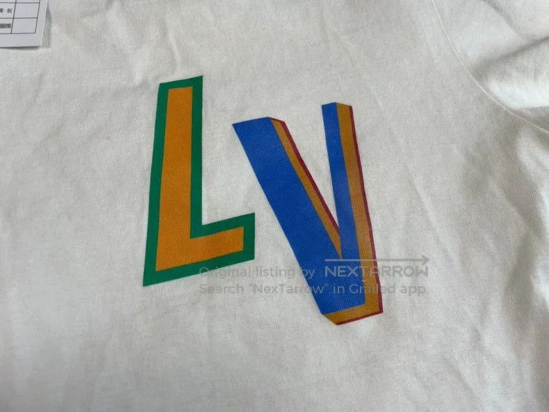 Louis Vuitton Louis Vuitton NBA collaboration colorful logo short-sleeve Size US XL / EU 56 / 4 - 3 Thumbnail