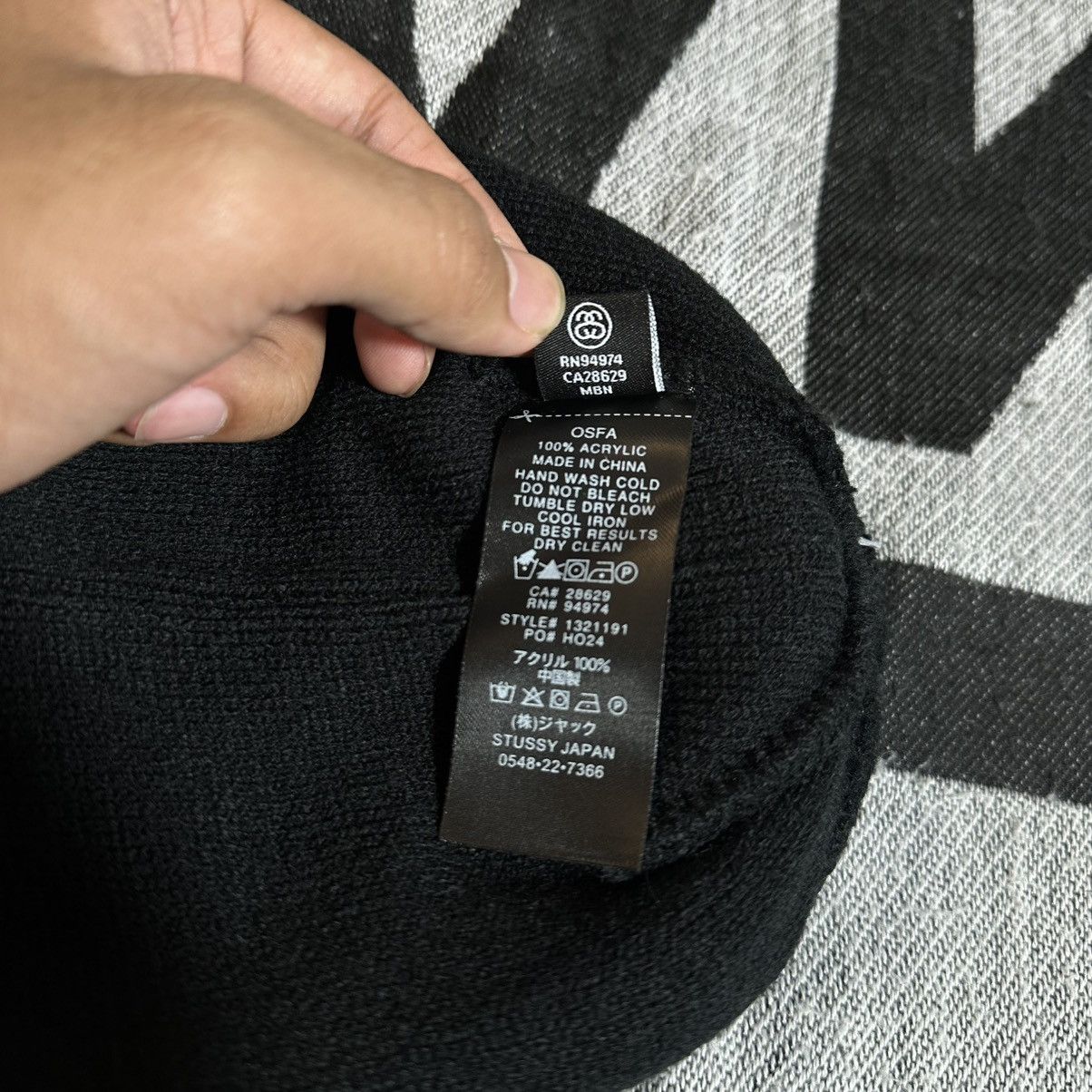 Stussy STUSSY BRUSHED SKULLCAP BEANIE HAT • BLACK Size ONE SIZE - 5 Thumbnail