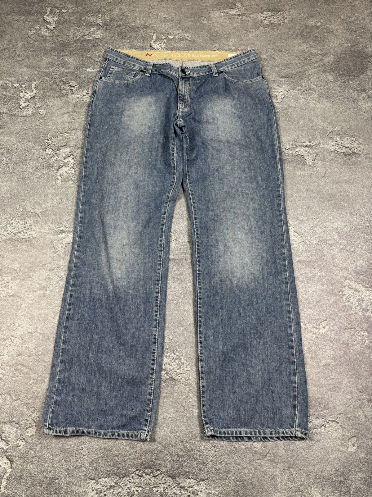 If Six Was Nine 2000s Nart Y2K Flare Bootcut Washed Jeans Size 36 Size US 36 / EU 52 - 4 Thumbnail