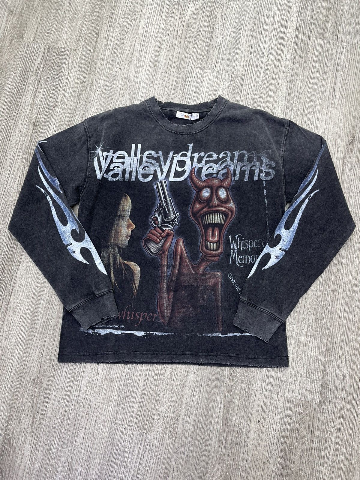 Vale Vale lives longsleeve (black) Size US S / EU 44-46 / 1 - 1 Thumbnail