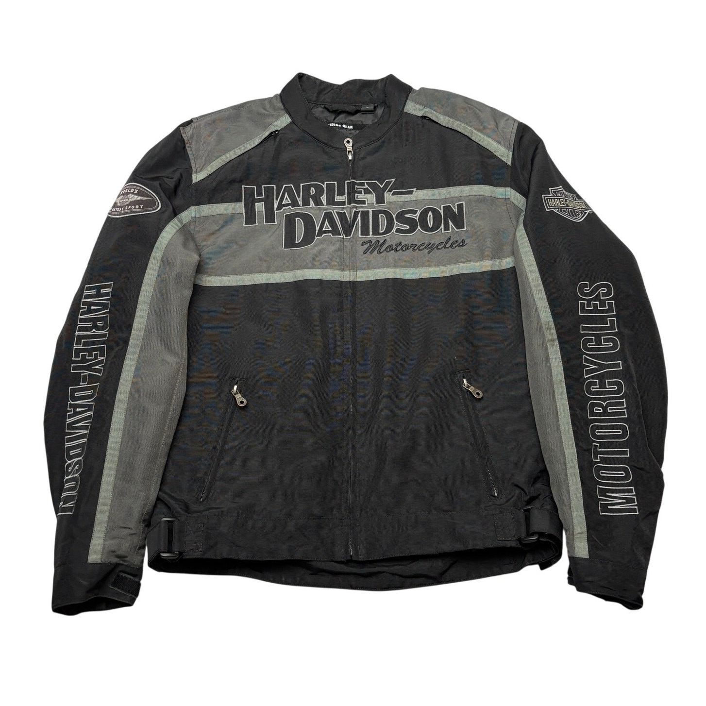 Harley Davidson Harley Davidson Motorcycles Classic Cruiser Nylon Jacket Med Size US M / EU 48-50 / 2 - 1 Thumbnail