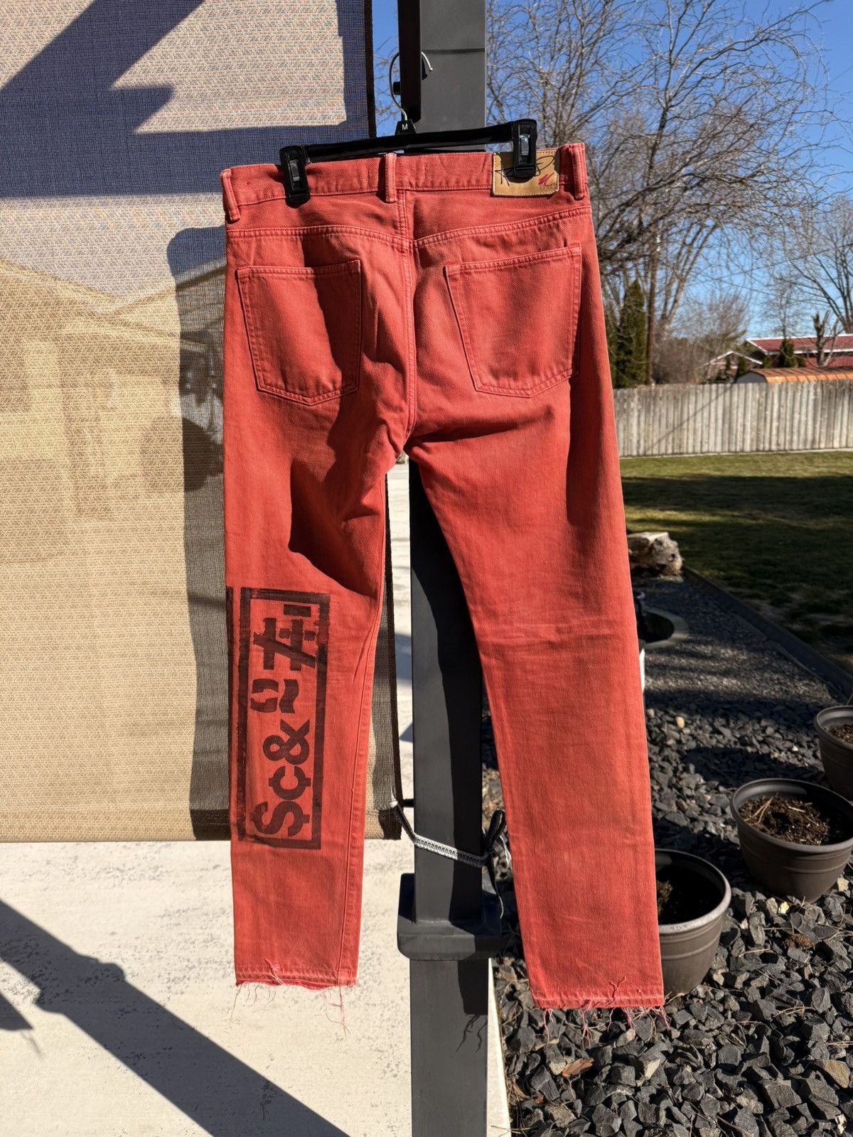 L.O.G.G. LoGG x H&M Custom 1/1 Slim Fit Jeans Size US 33 - 6 Thumbnail
