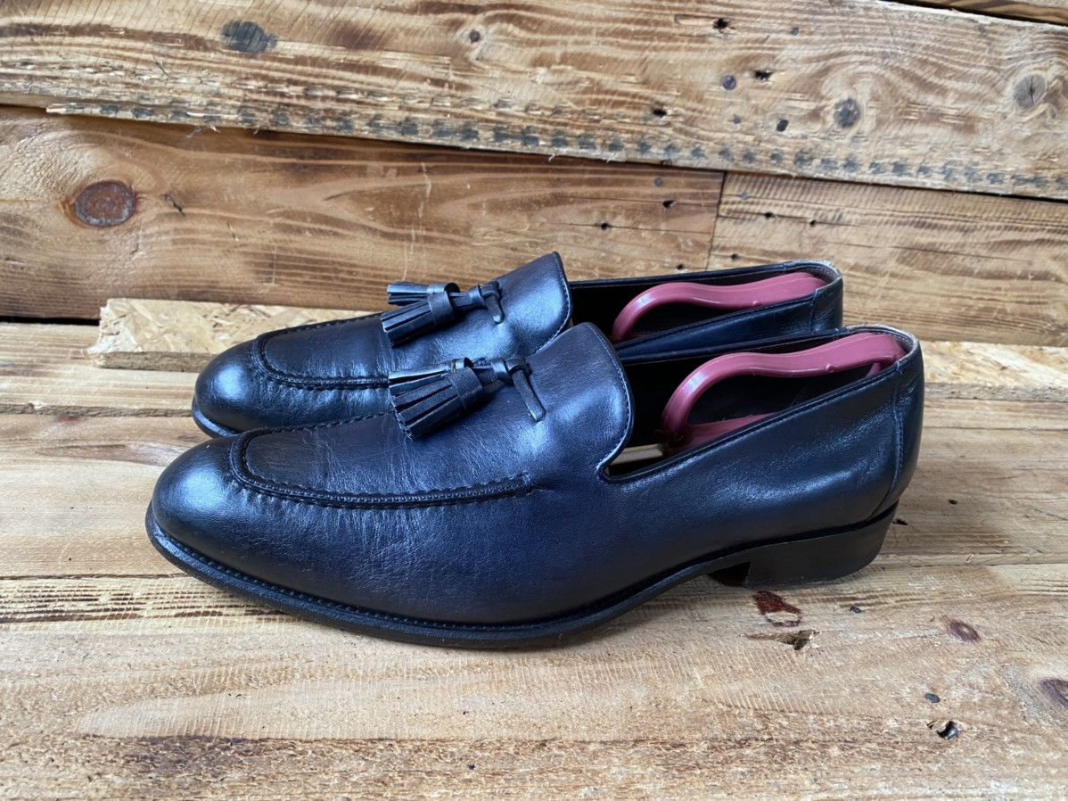 Tom Ford Tomford tassel navy blue leather loafers sz uk7TTT Size US 8 / EU 41 - 4 Thumbnail
