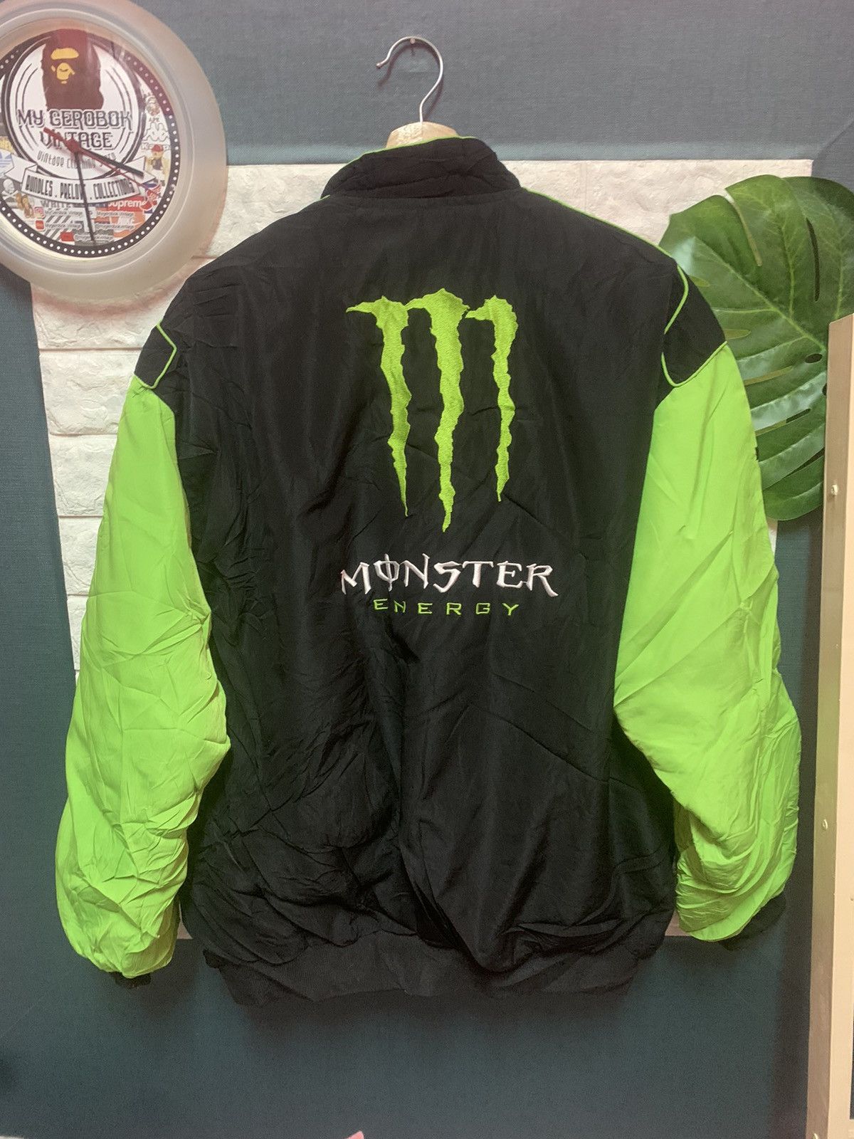 Sports Specialties × Vintage RARE!! Bomber Jacket Racing KAWASAKI Size US L / EU 52-54 / 3 - 5 Thumbnail